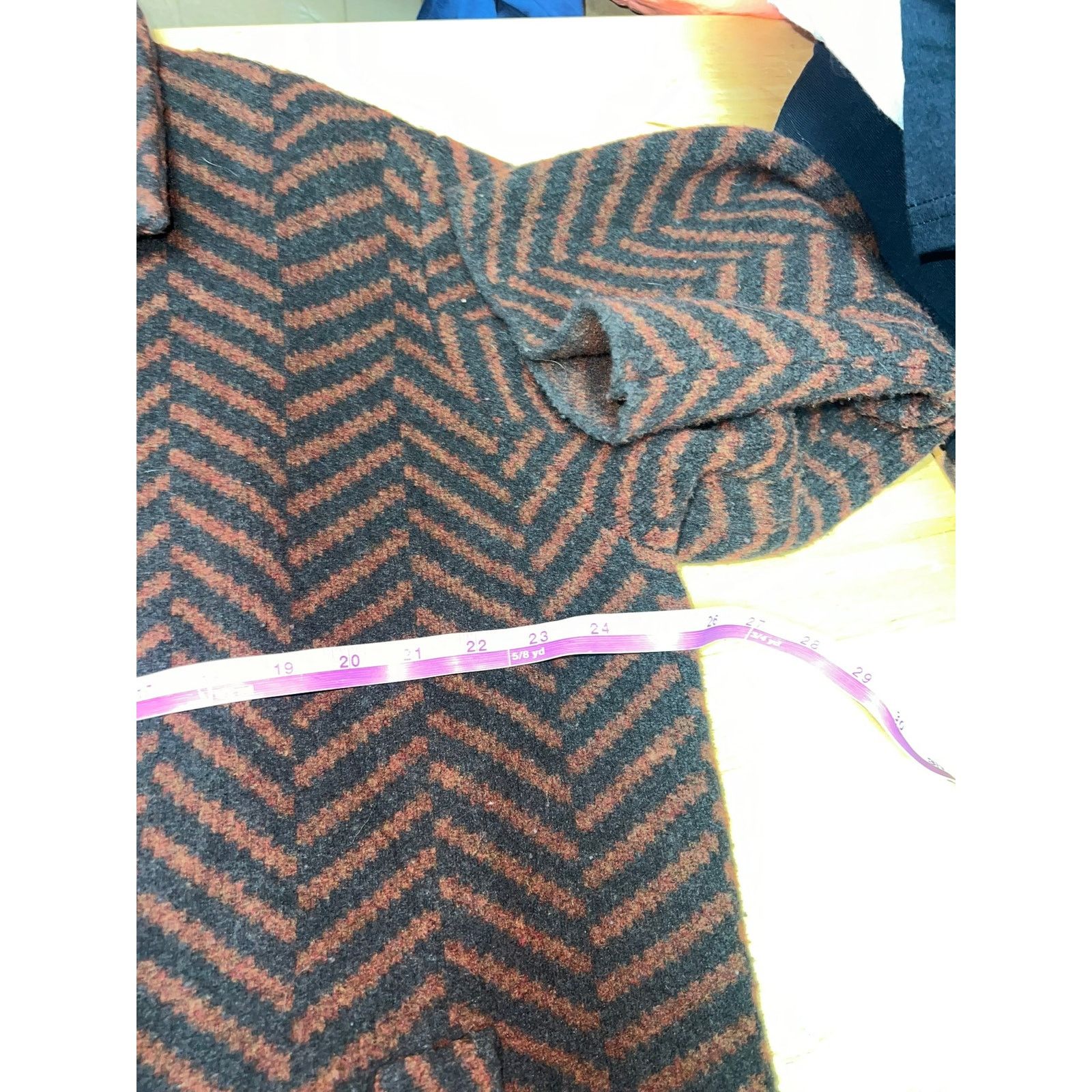 Vintage Womens Anthropologie Moth Sweater Orange Cardigan Large Size L / US 10 / IT 46 - 9 Thumbnail