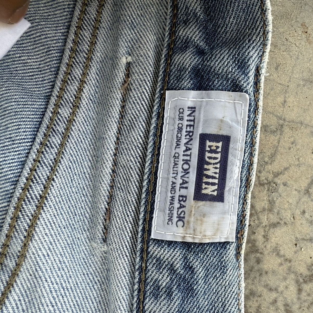 Edwin Vintage Edwin faded RIPPEP jeans denim pants Size US 34 / EU 50 - 8 Thumbnail