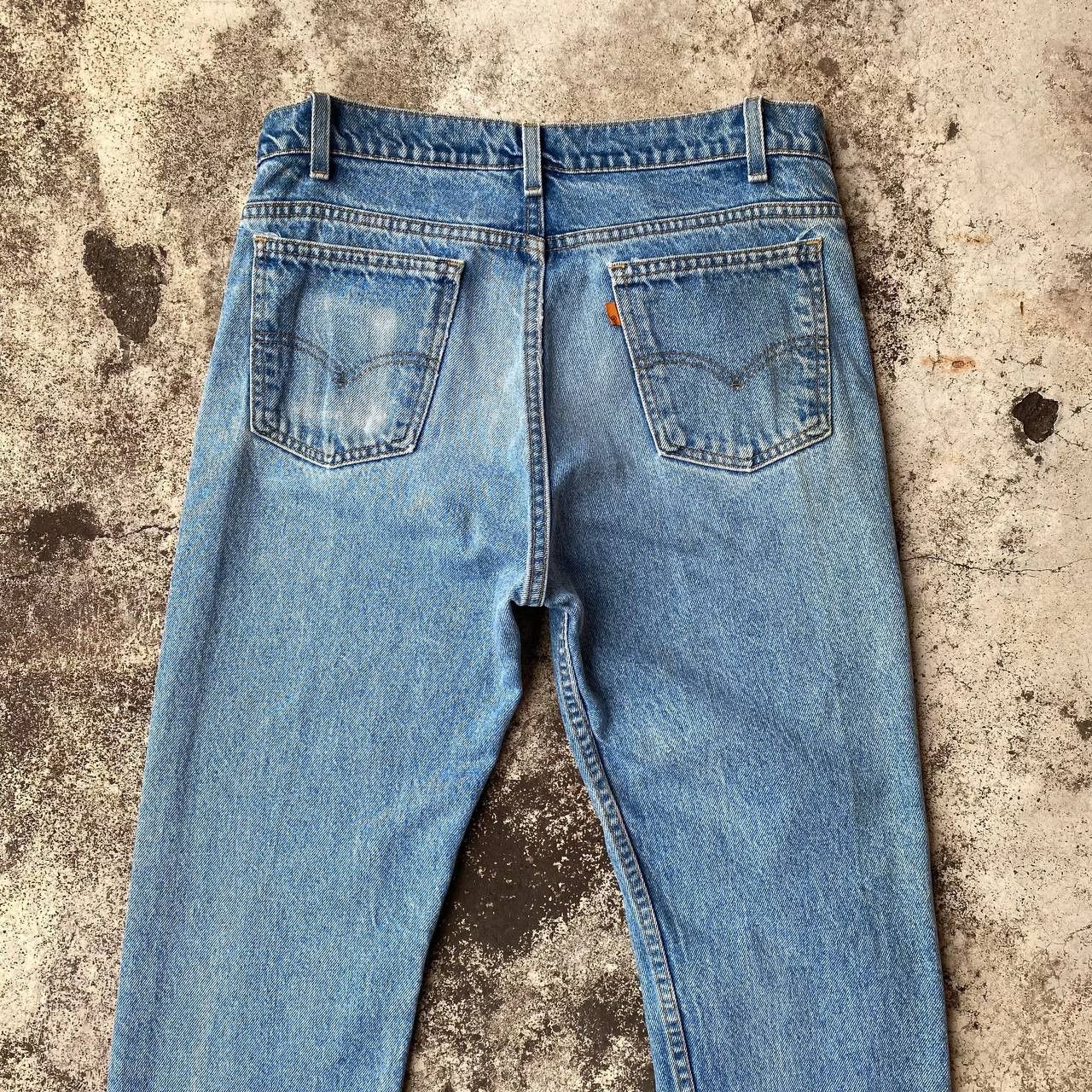 Levi's Vintage Clothing W32X31.5 VTG 1994 LEVIS 505 ORANGE TAG DIRTY JEAN Size US 32 / EU 48 - 13 Thumbnail