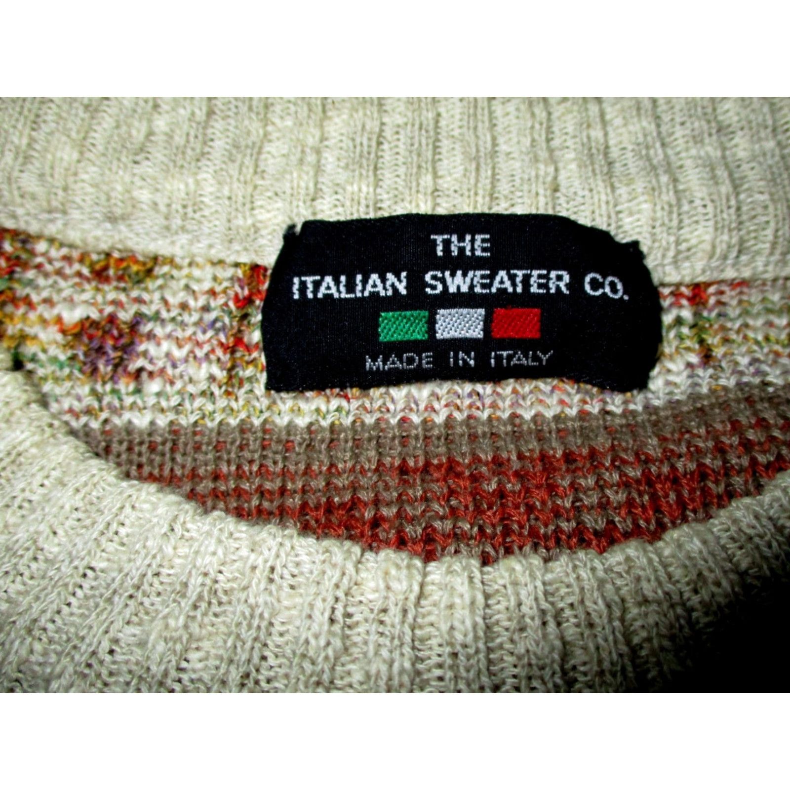 Vintage The ITALIAN SWEATER Sweater Men's XL Tan Brown Size US XL / EU 56 / 4 - 6 Thumbnail