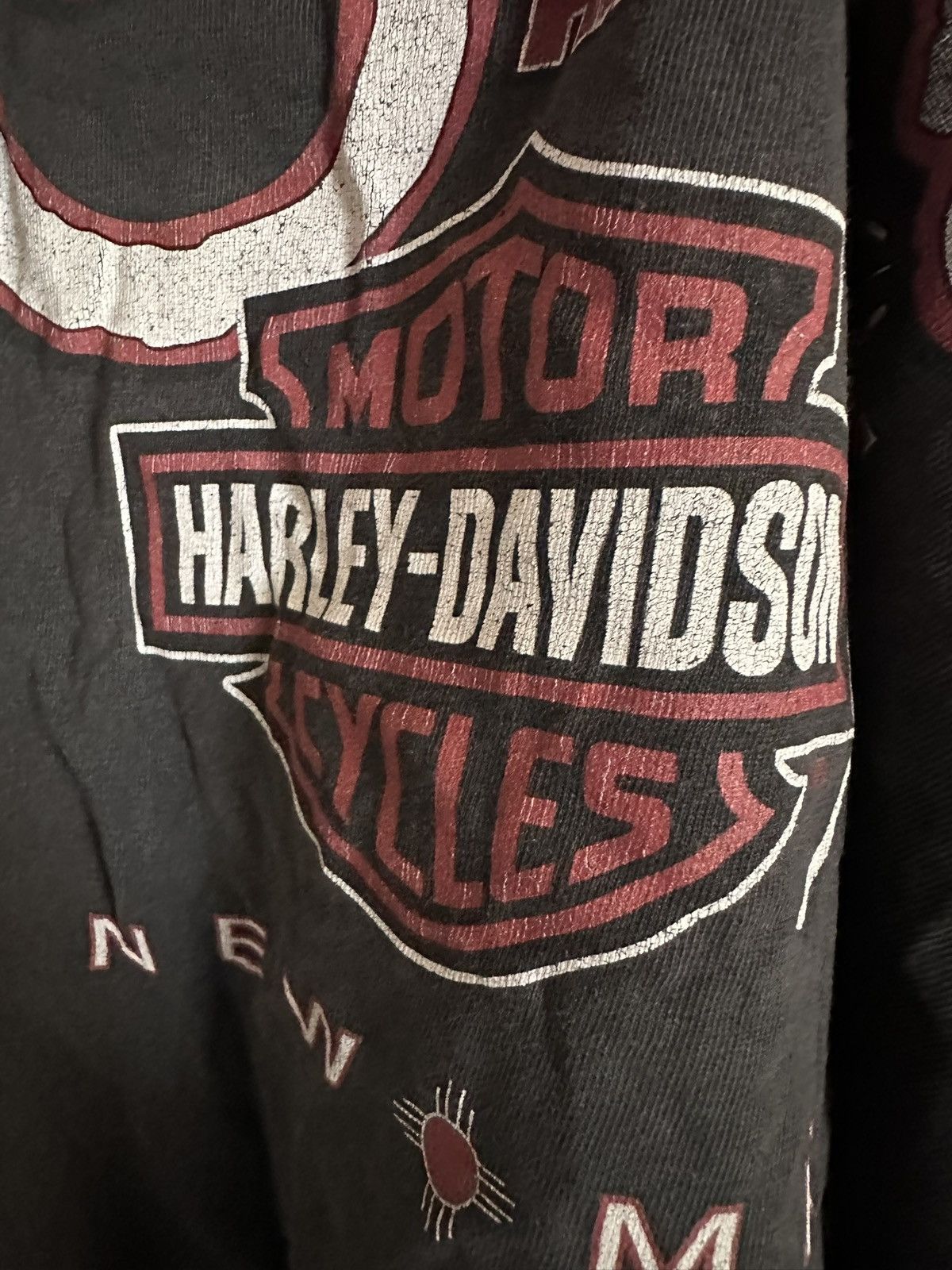 Harley Davidson Vintage Harley Davidson Santa Fe Tee Size US XL / EU 56 / 4 - 5 Thumbnail