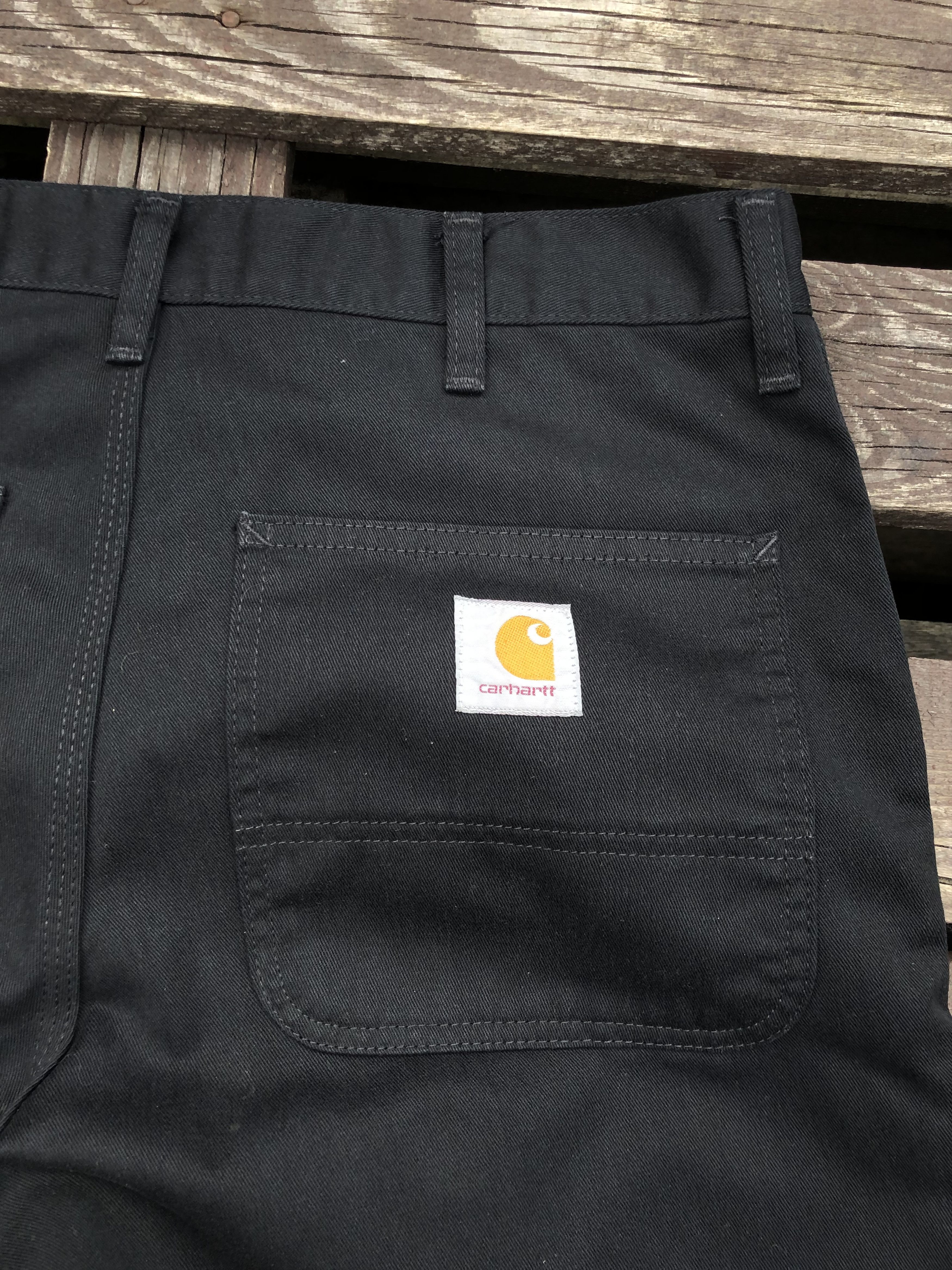 Carhartt Carhartt Vintage Simple Pants Black Size US 33 - 16 Thumbnail