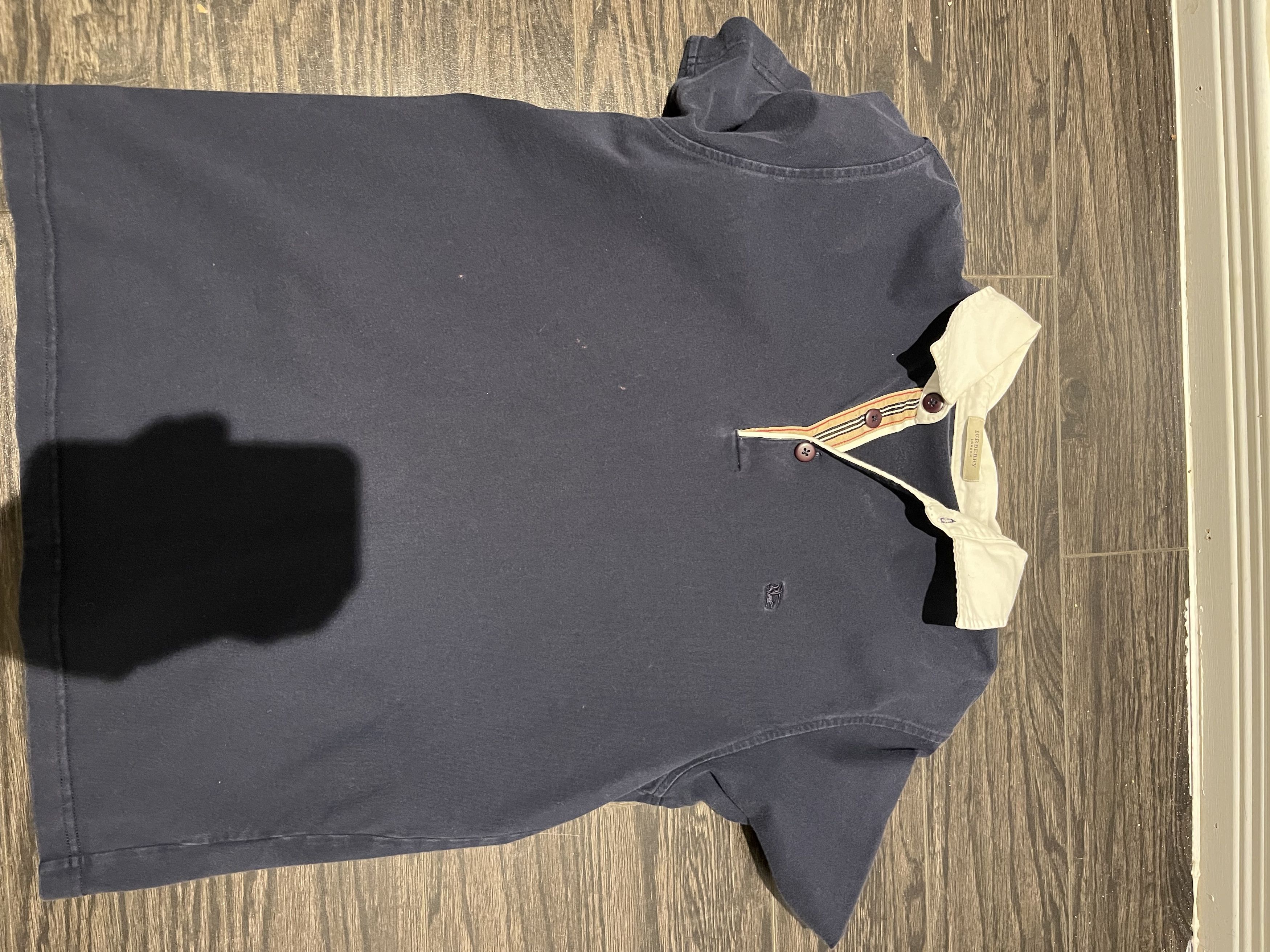 Burberry Burberry London Polo Navy Size US M / EU 48-50 / 2 - 1 Thumbnail