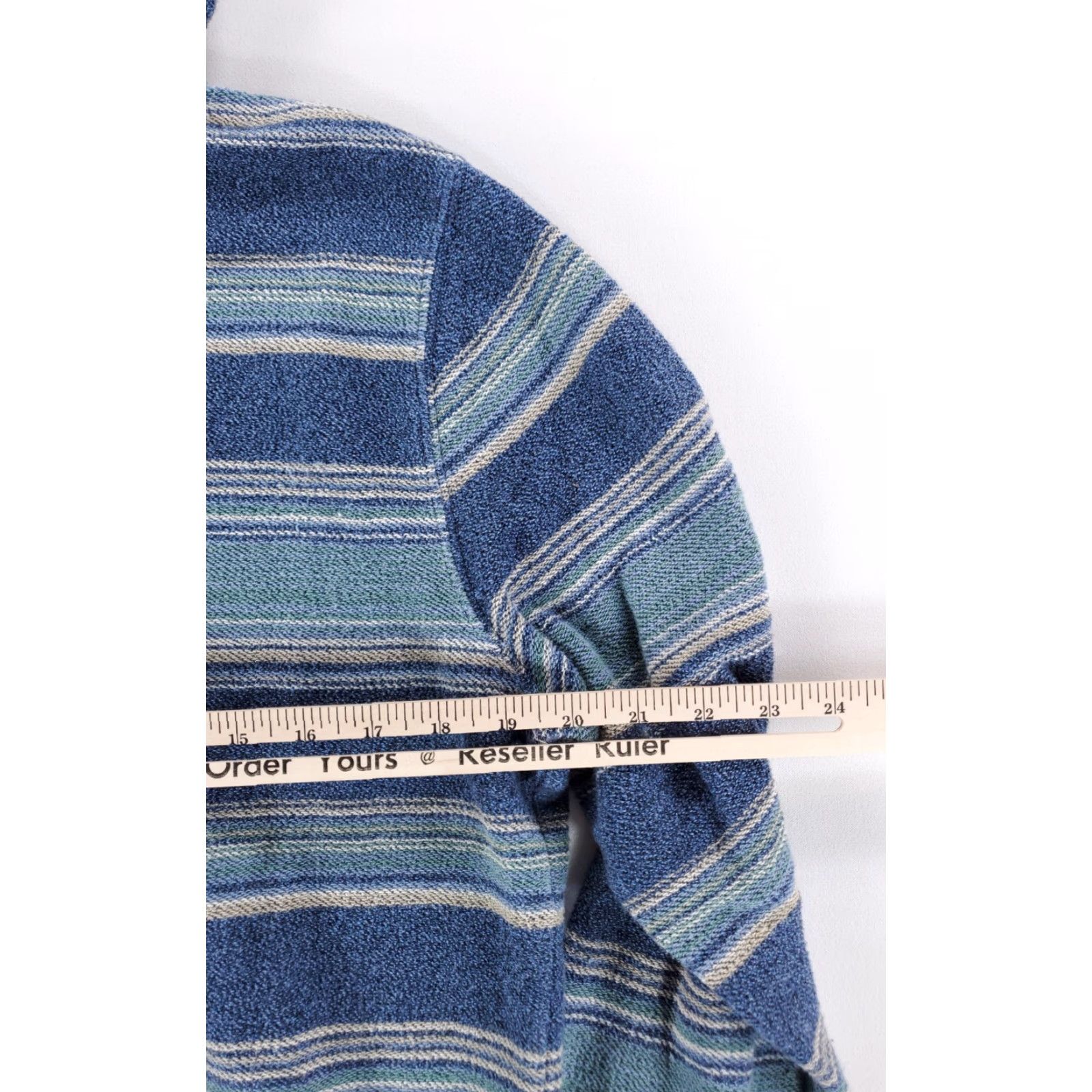 Faherty Faherty Hoodie Hooded Sweatshirt Blue Mens M Long Sleeve Medium Weight Hoodie Sweatshirt Size US M / EU 48-50 / 2 - 7 Thumbnail