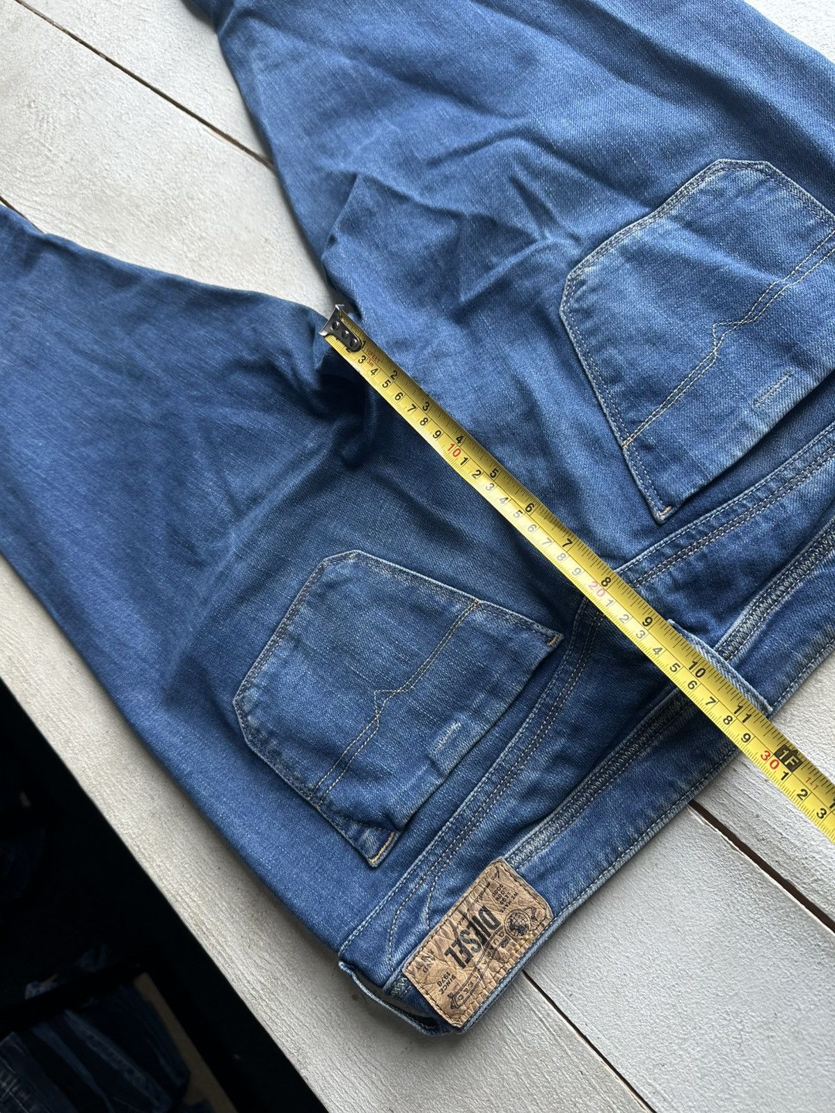 Diesel 🚨Gothic Diesel Regular Slim relax Flared Jeans Womens Size 31" - 16 Thumbnail