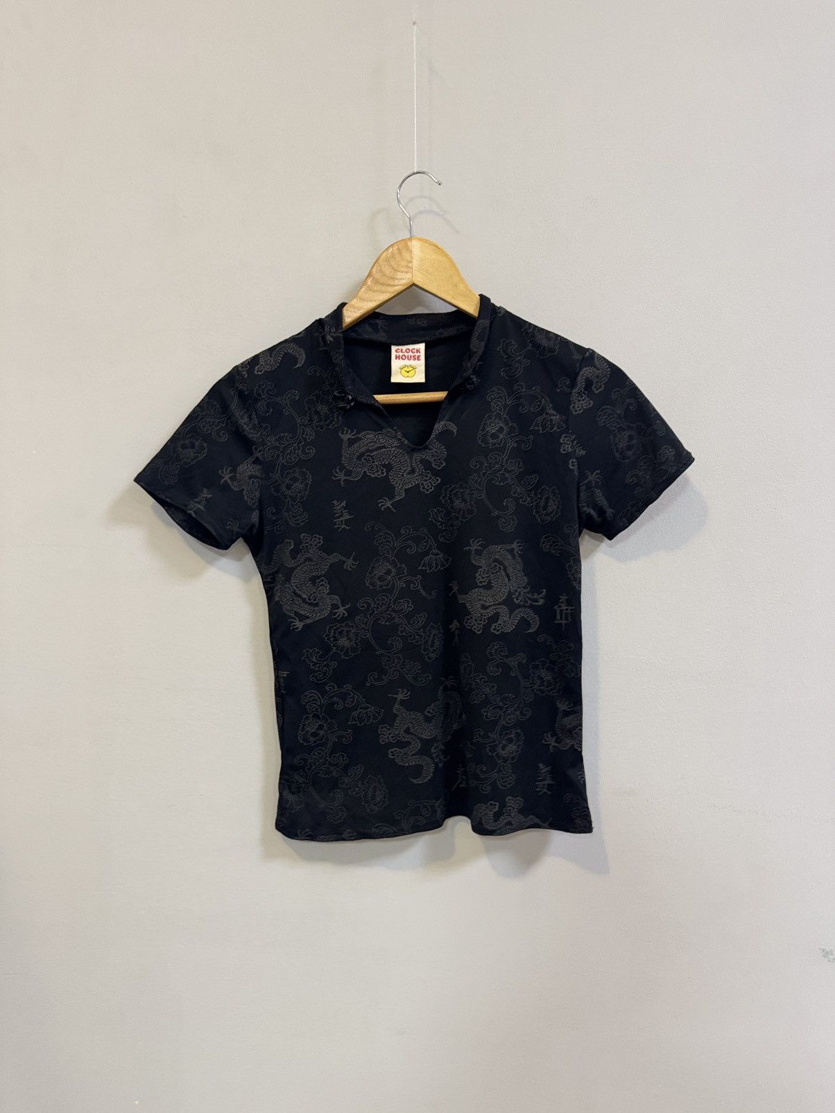 Japanese Brand Y2K Japan Dolls jpg overprint abstract printed baby tee top Size S / US 4 / IT 40 - 1 Thumbnail
