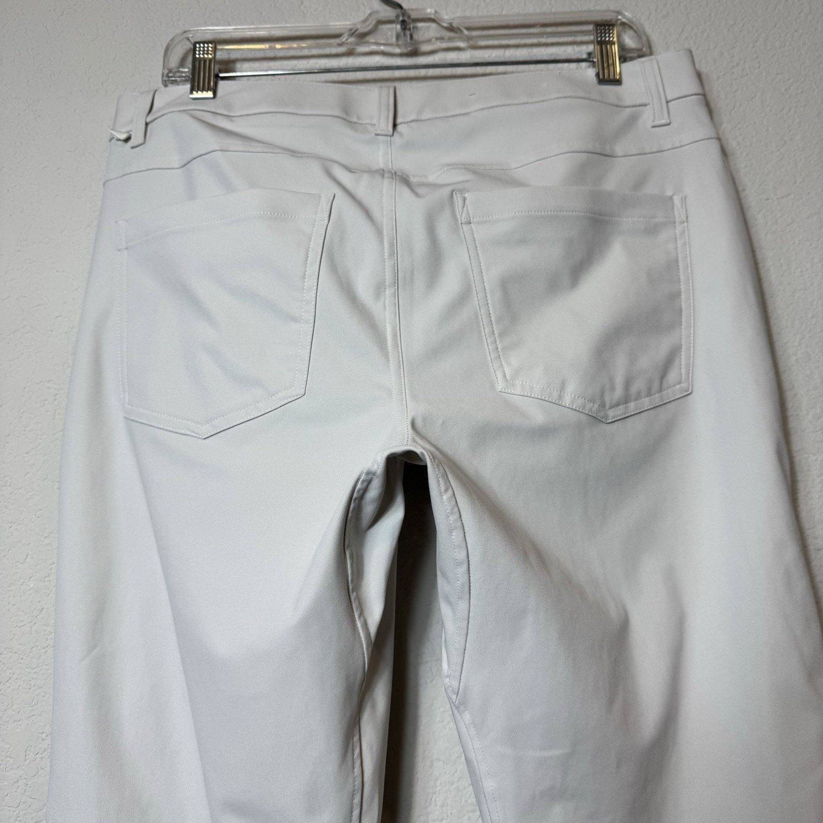 Lululemon Lululemon Men's ABC Slim-Fit Pant Warpstreme Light Gray 33 Size US 33 - 4 Thumbnail