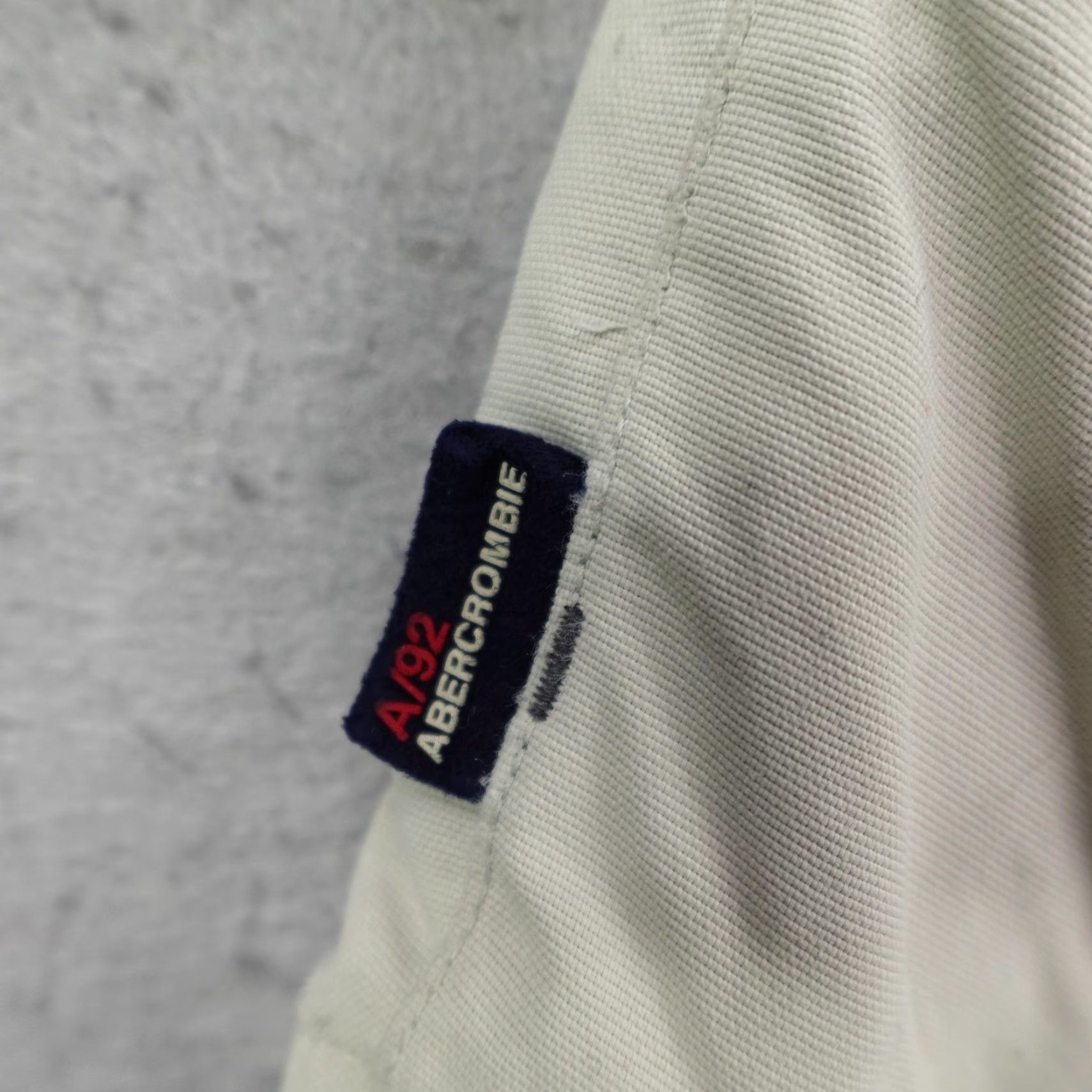 Abercrombie & Fitch VINTAGE Abercrombie & Fitch Jacket Mens M Beige Windbreaker Zip Pockets 90s Y2K Size US M / EU 48-50 / 2 - 6 Thumbnail