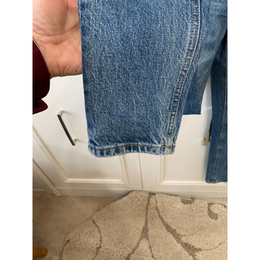 Free People We The Free Jeans Women's High Waist Straight Leg Jeans Size 25" / US 0 / IT 36 - 4 Thumbnail
