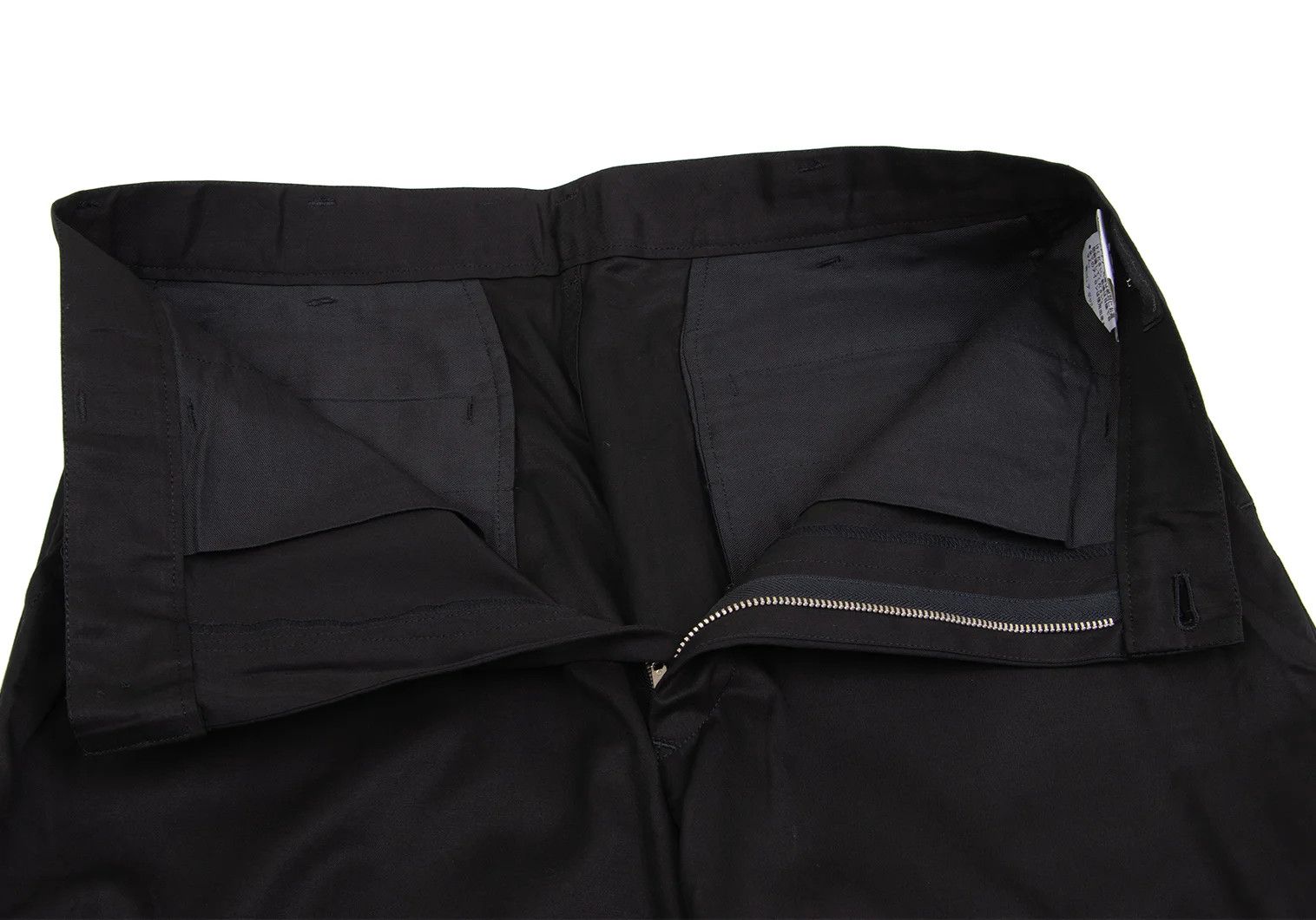 Comme des Garcons Homme Plus Cotton Pants with Ring Belt in Black Size L Size US 38 / EU 54 - 4 Thumbnail