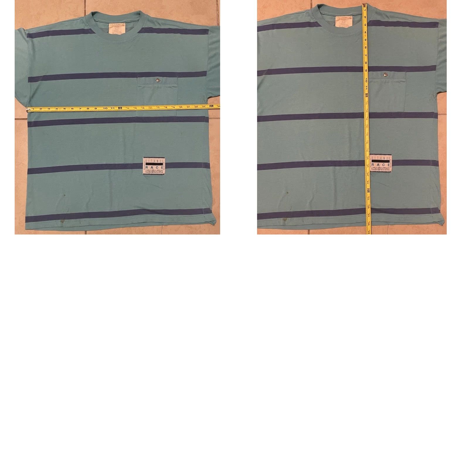 Quiksilver VINTAGE 90s Faded Striped Shirt XL Surf Skate Grunge Vaporwave Billabong Quiksilver Ocean Pacific Hurley Size US XL / EU 56 / 4 - 10 Thumbnail