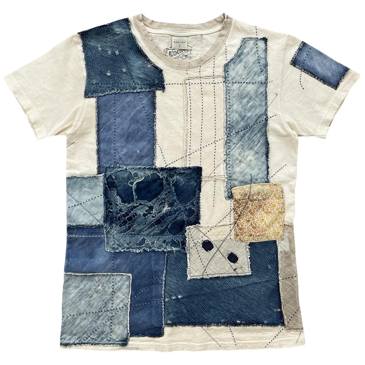 kapital キャピタル sushi psycho tシャツ インディゴ kapital キャピタル sushi psycho tシャツ インディゴ kapital