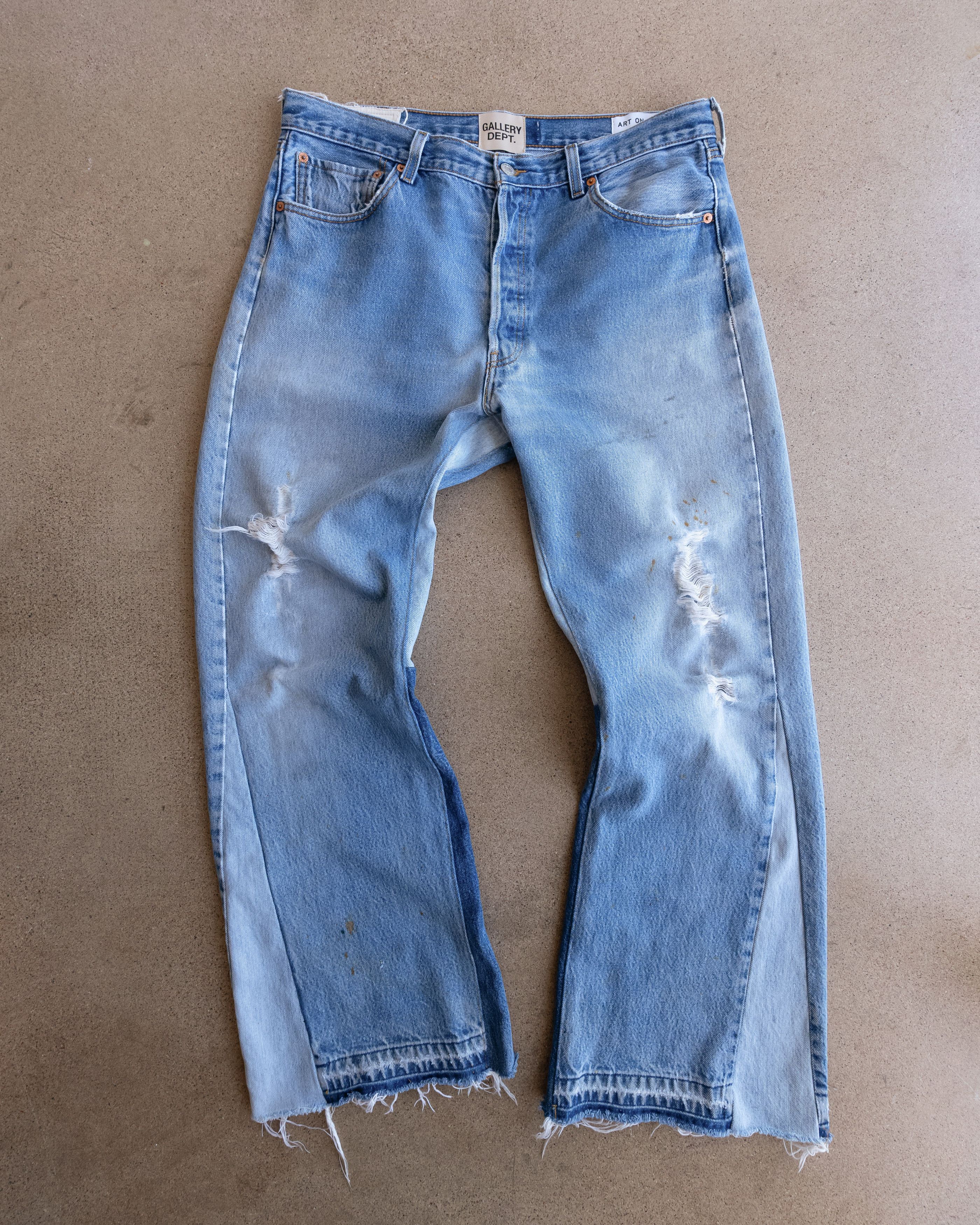 Gallery Dept. GALLERY DEPT LA FLARE DENIM JEANS Size US 36 / EU 52 - 1 Thumbnail
