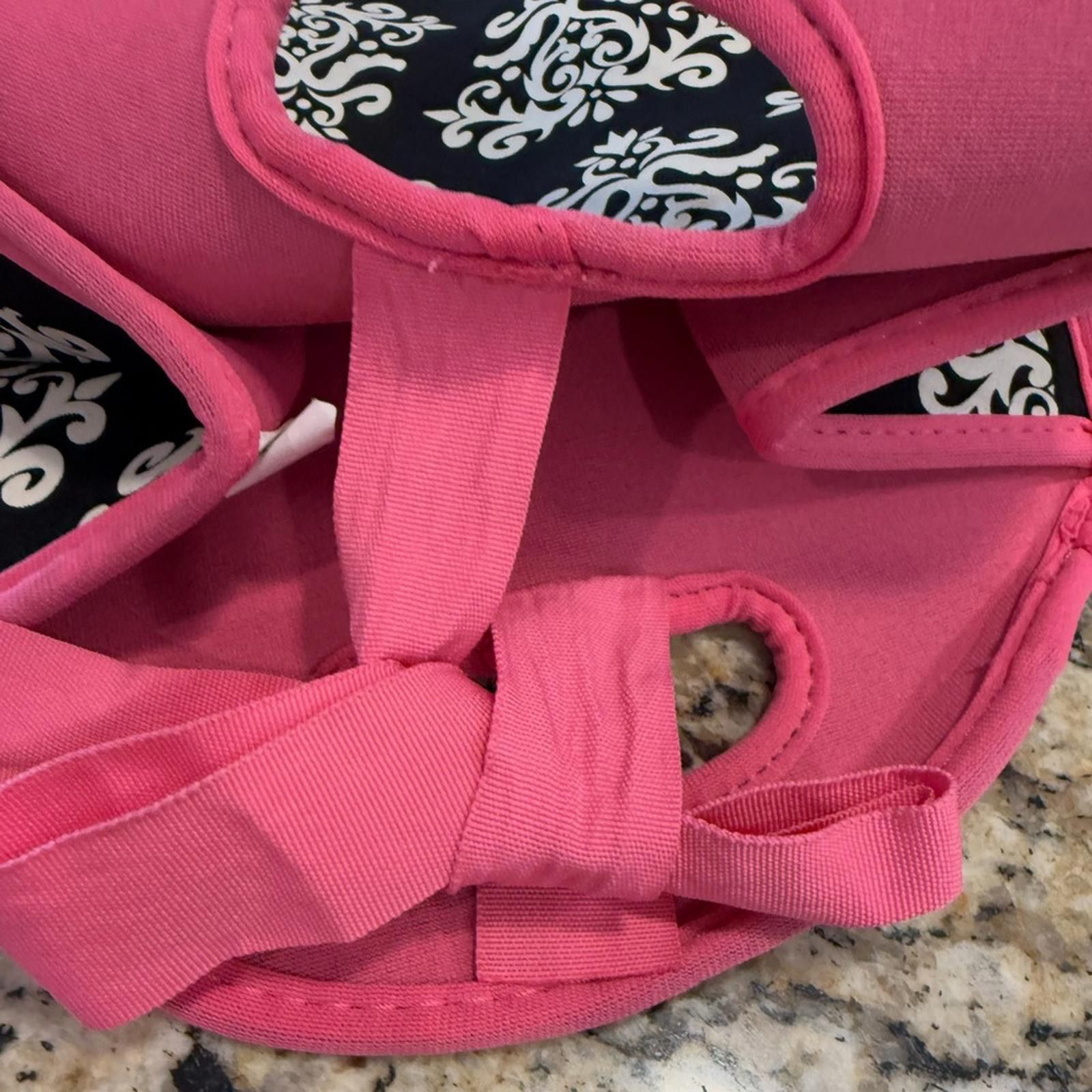 Other Lunch tote pink & black ornate pattern Size ONE SIZE - 3 Thumbnail