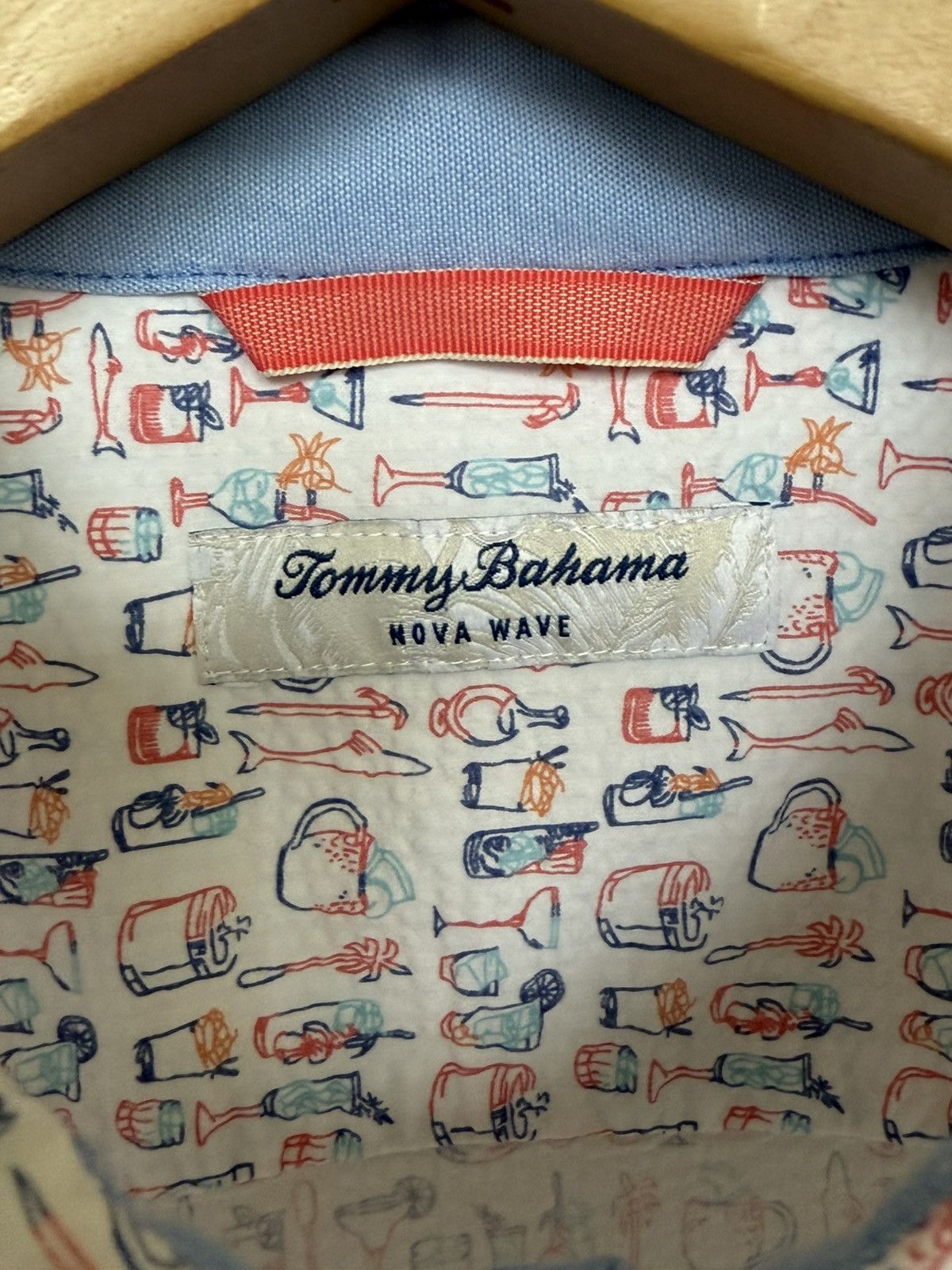 Tommy Bahama Tommy Bahama White and Red Casual Button Down Shirt Size US XXL / EU 58 / 5 - 3 Thumbnail