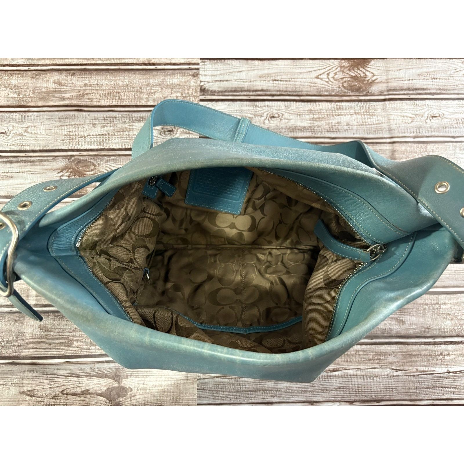Coach COACH 9151 XL Bucket Bag Crossbody bleaker duffle Shoulder B Size ONE SIZE - 8 Thumbnail