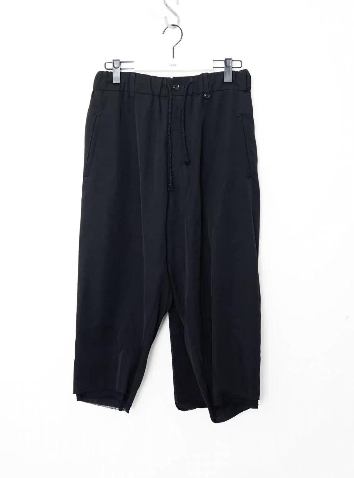 Yohji Yamamoto Yohji Yamamoto 15AW Triple Cut-Out Skirt Wide-Leg Pants Size US 32 / EU 48 - 1 Thumbnail