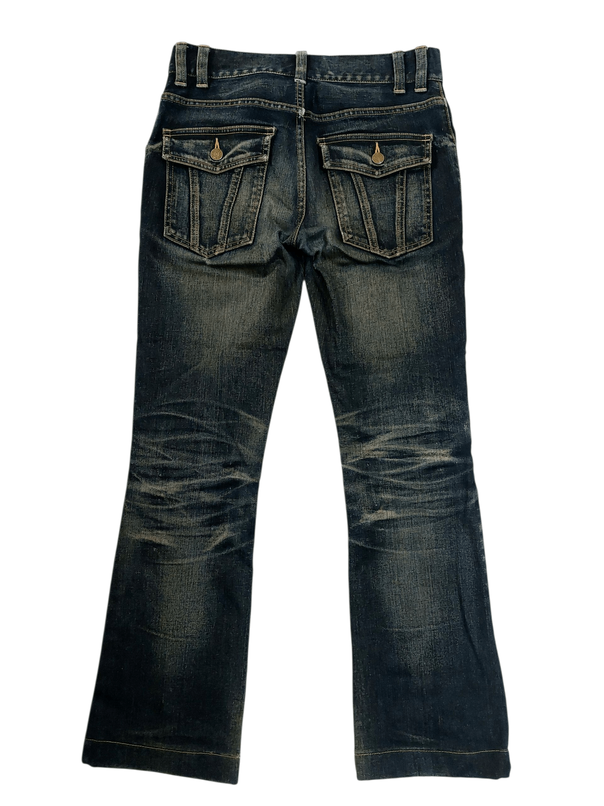 Tornado Mart MKlein Japan Flared Claws Mark Denim Size US 30 / EU 46 - 5 Thumbnail