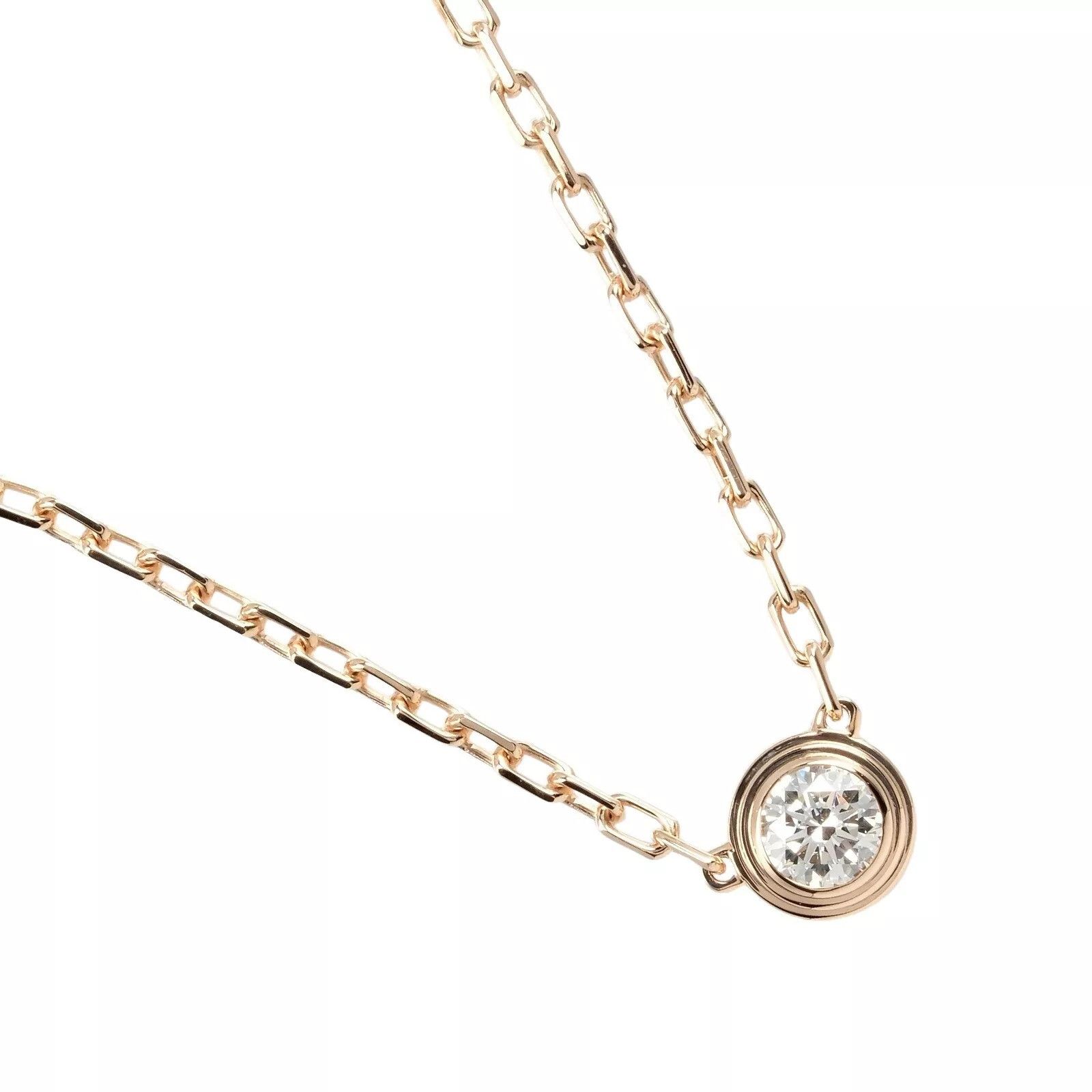 Cartier CARTIER D'Amour Diamant Léger Necklace Small Size ONE SIZE - 8 Thumbnail
