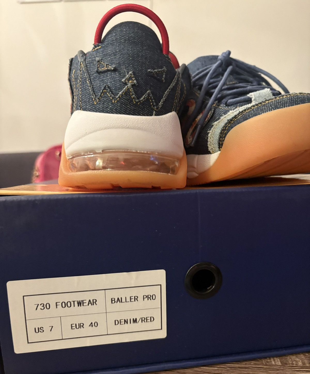 Asspizza Japan Exclusive 730 Baller Pros Size US 7.5 / EU 40-41 - 3 Thumbnail