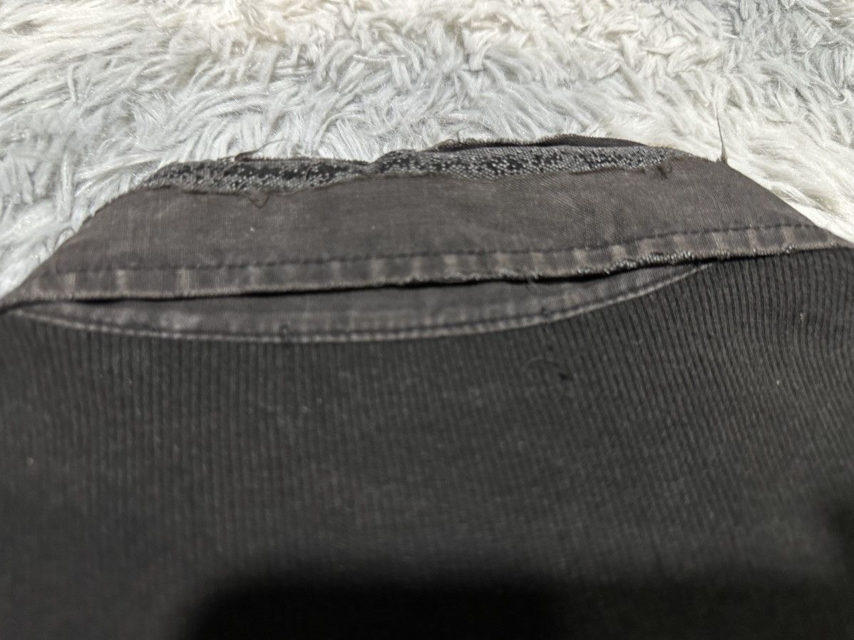 If Six Was Nine 🔥Sick Y2K Japanese Alphalle Laces Up Zip Ribbed Polo Shirt Size US M / EU 48-50 / 2 - 7 Thumbnail