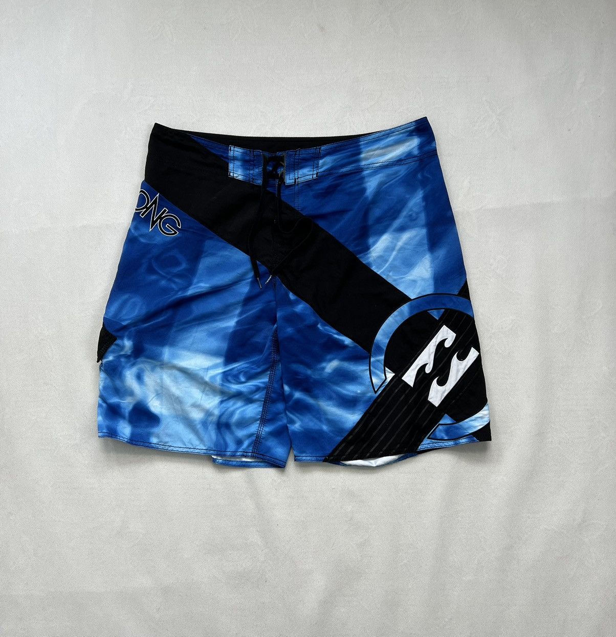 Billabong × Vintage Shorts Billabong Big Logo Blue Surf Style Vintage Size US 38 / EU 54 - 1 Thumbnail