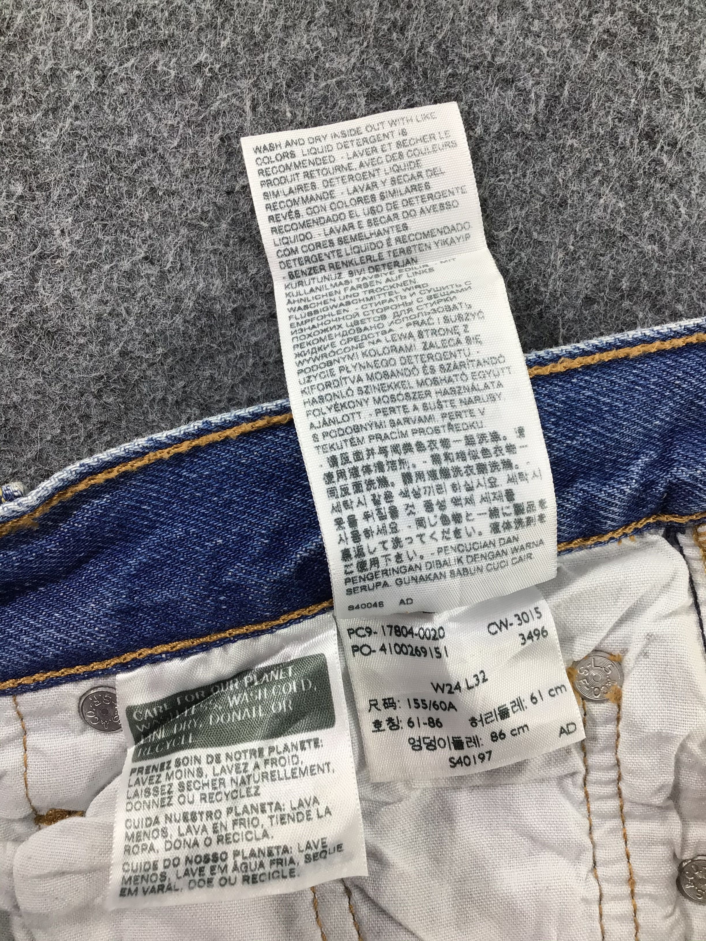 Levi's Vintage Levis 501 Jeans-JM605 Size 28" / US 6 / IT 42 - 12 Thumbnail