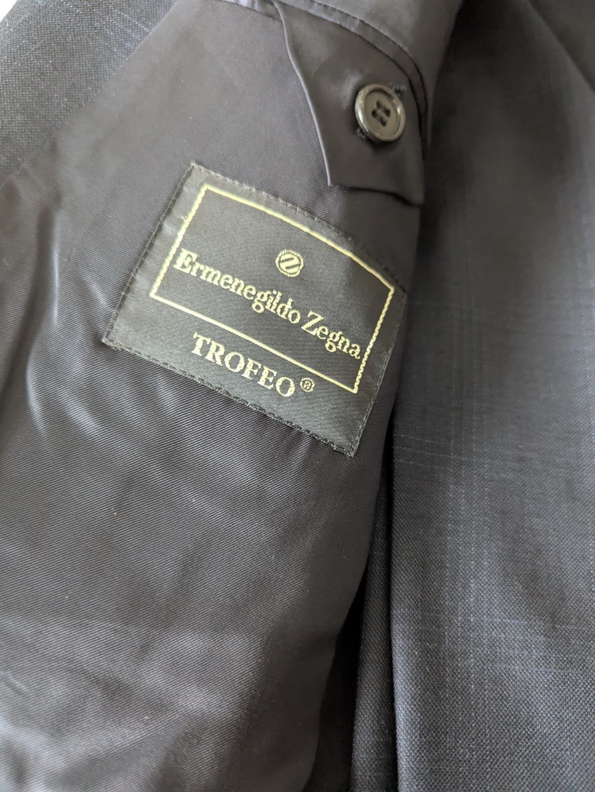 Other Vintage Ermenegildo Zegna Suit Size 44L - 3 Thumbnail