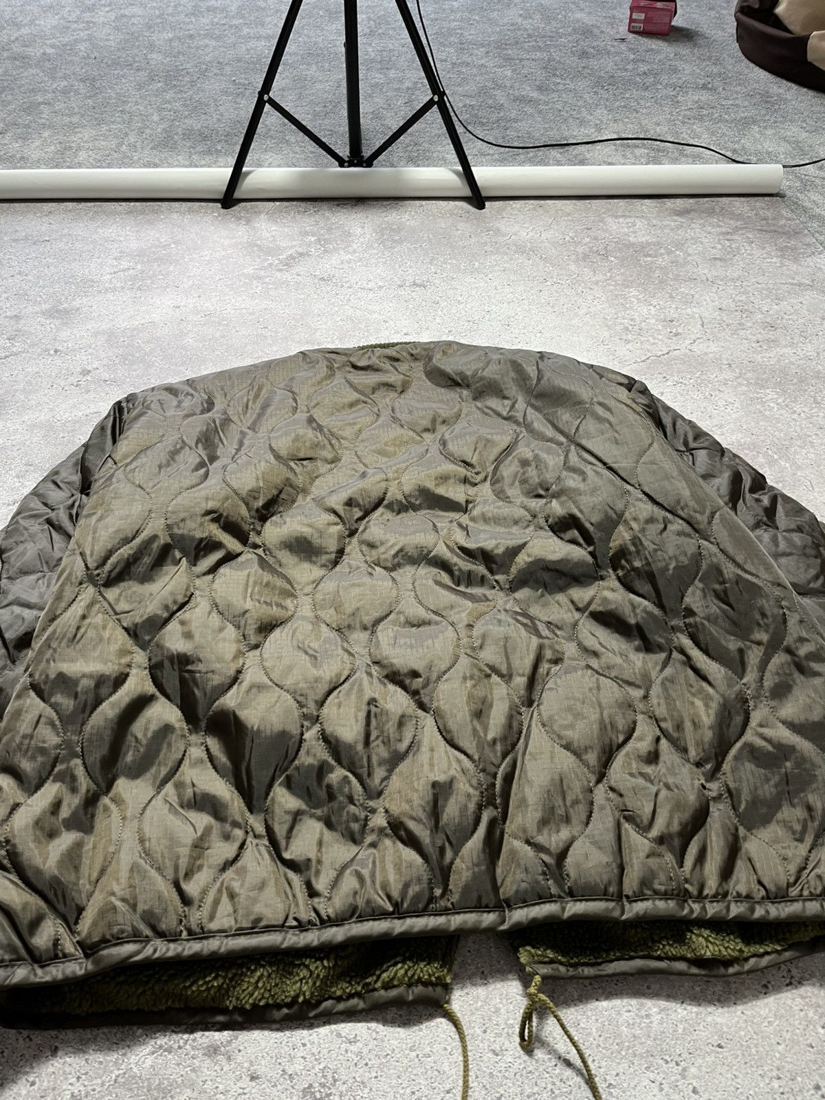 Surplus Research Vintage SURPLUS TEX Quiled Army Sherpa bomber jacket Size US XXL / EU 58 / 5 - 9 Thumbnail