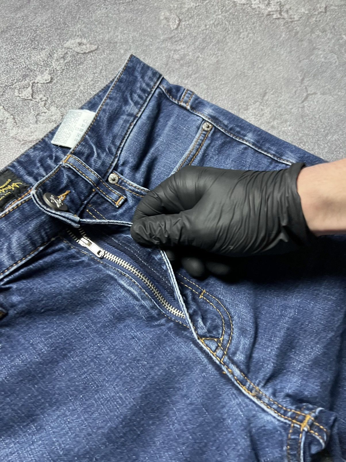 Vivienne Westwood Vivienne Westwood Jeans Big Logo Anglomania Orb Saturn 30 Size US 30 / EU 46 - 10 Thumbnail