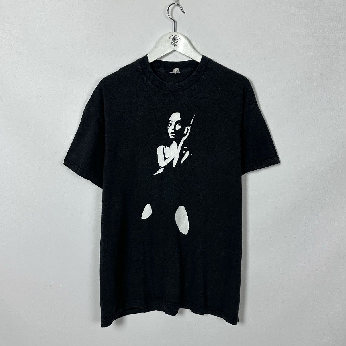 The Game Vintage 90s Tomb Raider Lara Croft tee y2k Screen Stars y2k Size US L / EU 52-54 / 3 - 1 Thumbnail