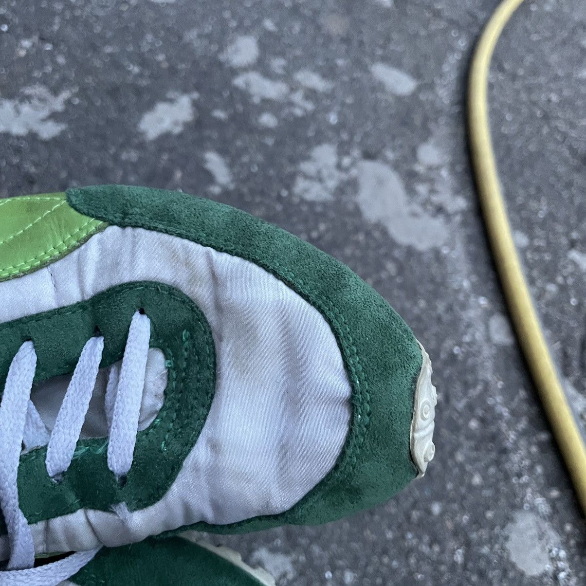 Puma Rare Vintage Suede Puma Speed Cat Sneakers boots shoes green Size US 8.5 / IT 38.5 - 5 Thumbnail
