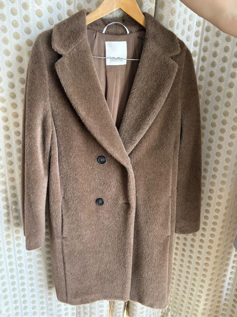 Max Mara Max Mara Women's alpaca coat Size L / US 10 / IT 46 - 4 Thumbnail