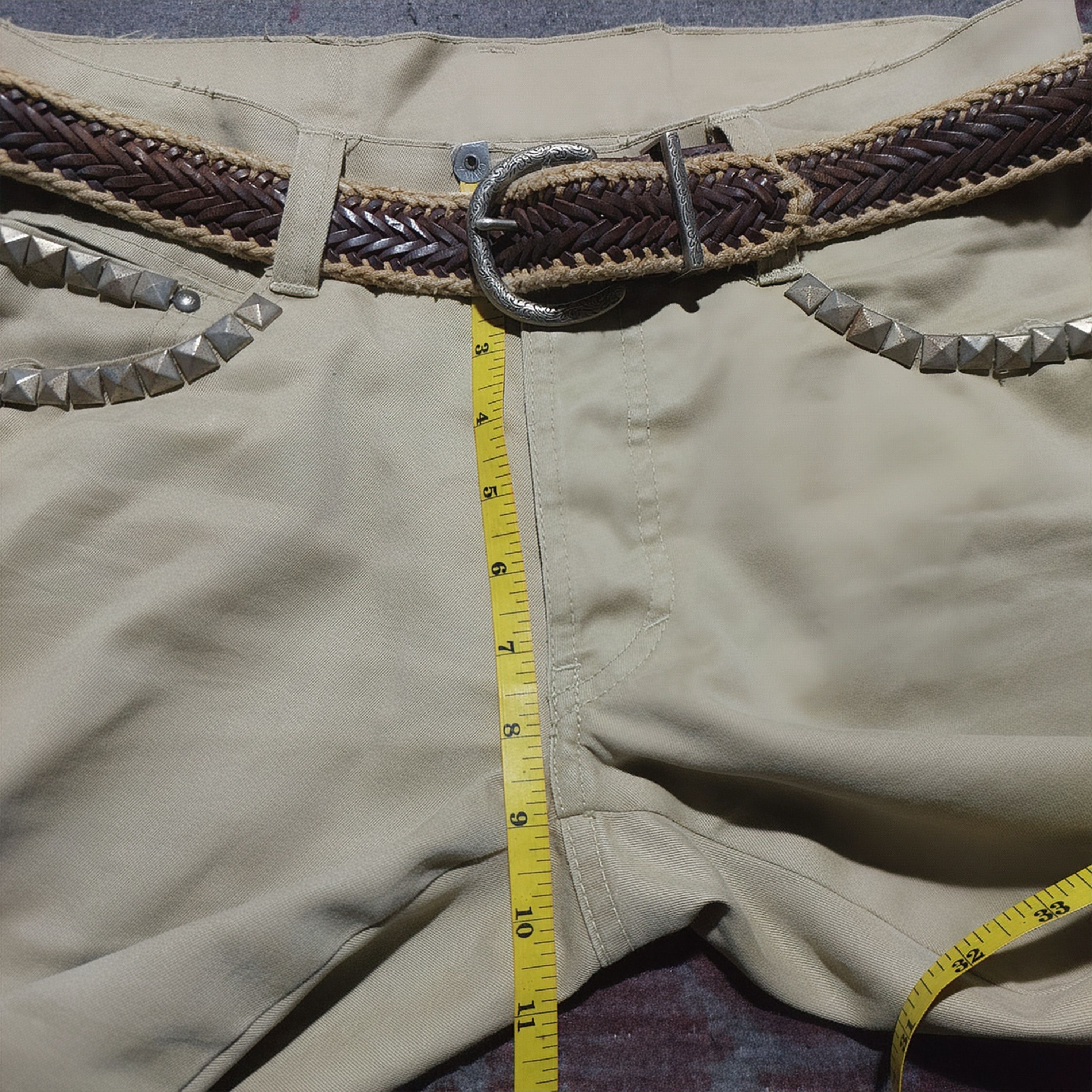 5351 POUR LES HOMMES × Japanese Brand Archive 5351 pour les hommes flare jeans plus belt Size US 32 / EU 48 - 25 Thumbnail