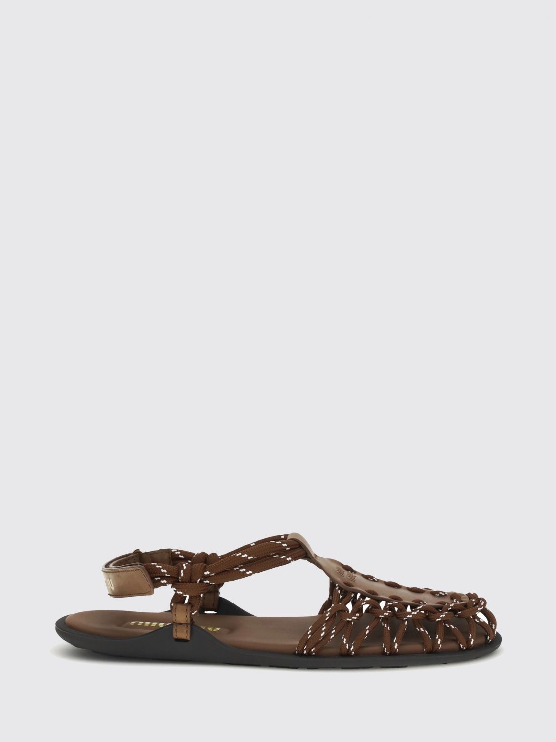 Miu Miu Miu Miu Heeled Sandal Woman Tobacco Size US 6 / IT 36 - 1 Preview
