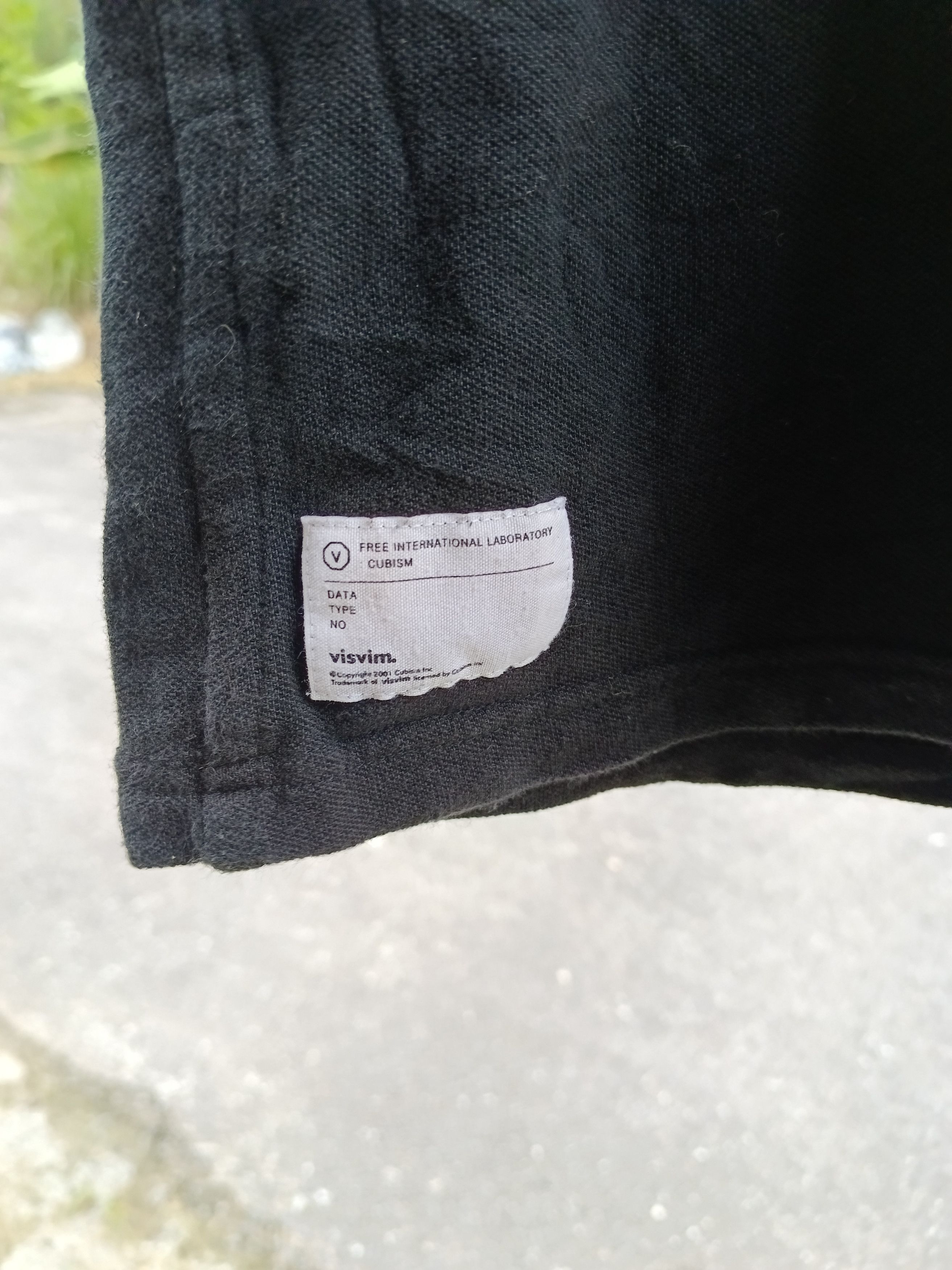 Visvim LABORATORY CUBISM VISVIM BLACK POLO TEE Size US S / EU 44-46 / 1 - 3 Thumbnail