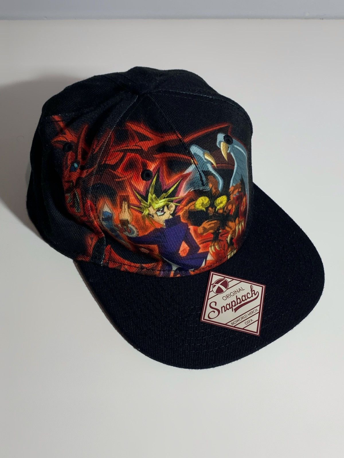 Japanese Brand RARE Yu Gi Oh Kazuki Takahashi Snapback Hat Anima Size ONE SIZE - 3 Thumbnail