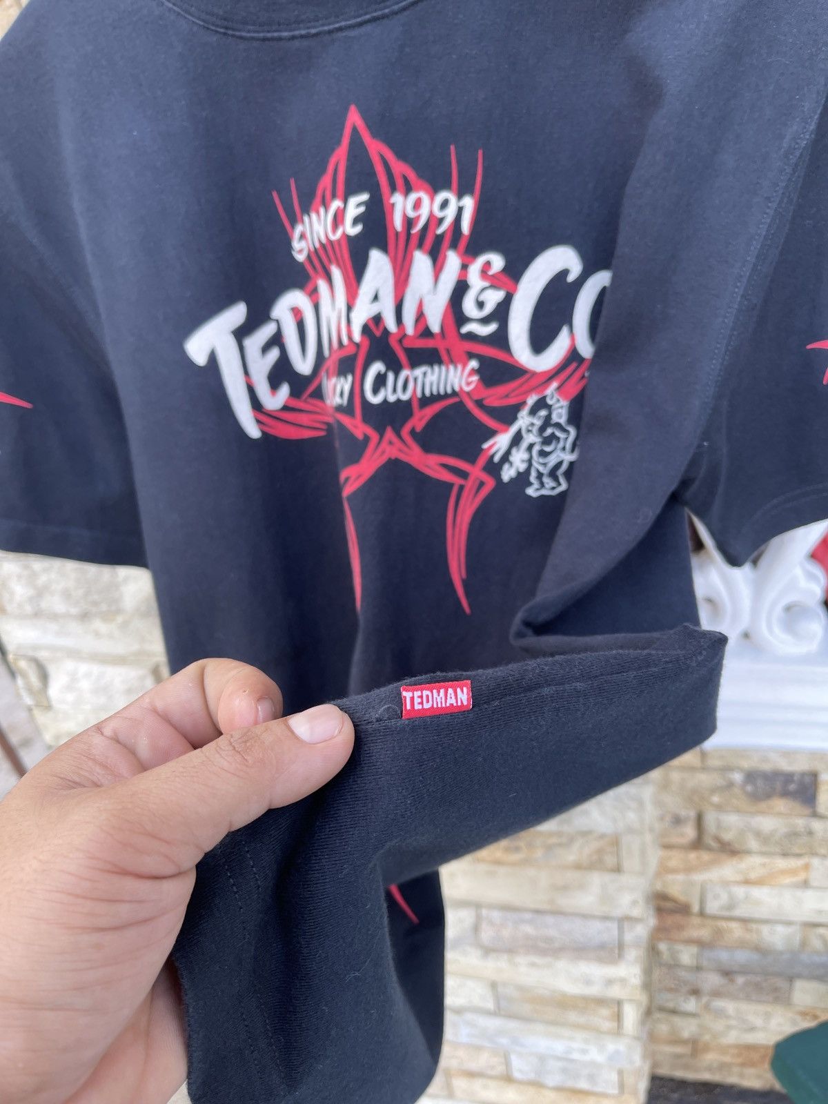 Tedman Rare🔥Vintage TEDMAN Ted Company Devils Equipment T-Shirt Size US M / EU 48-50 / 2 - 8 Thumbnail