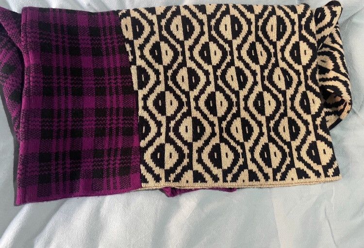 Dries Van Noten Dries van noten Asymmetric pattern sweater 2412-Nextarrow Size US S / EU 44-46 / 1 - 2 Thumbnail