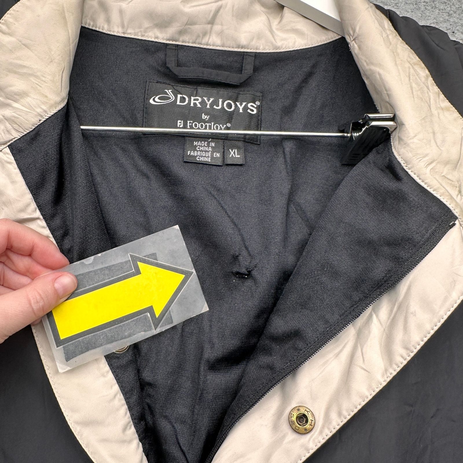 Footjoy FootJoy DryJoys Windbreaker Pullover Shirt XL Short Sleeve Size US XL / EU 56 / 4 - 12 Thumbnail