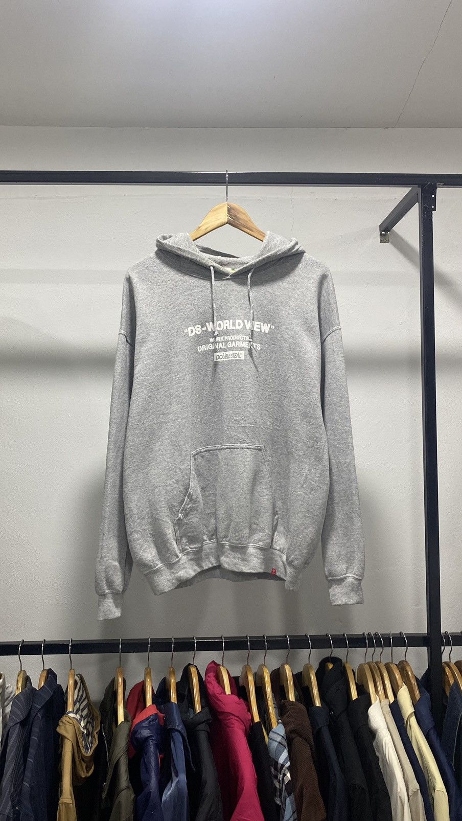 Japanese Brand × Vintage Double Steal Japan Pullover Hoodie Size US L / EU 52-54 / 3 - 1 Thumbnail