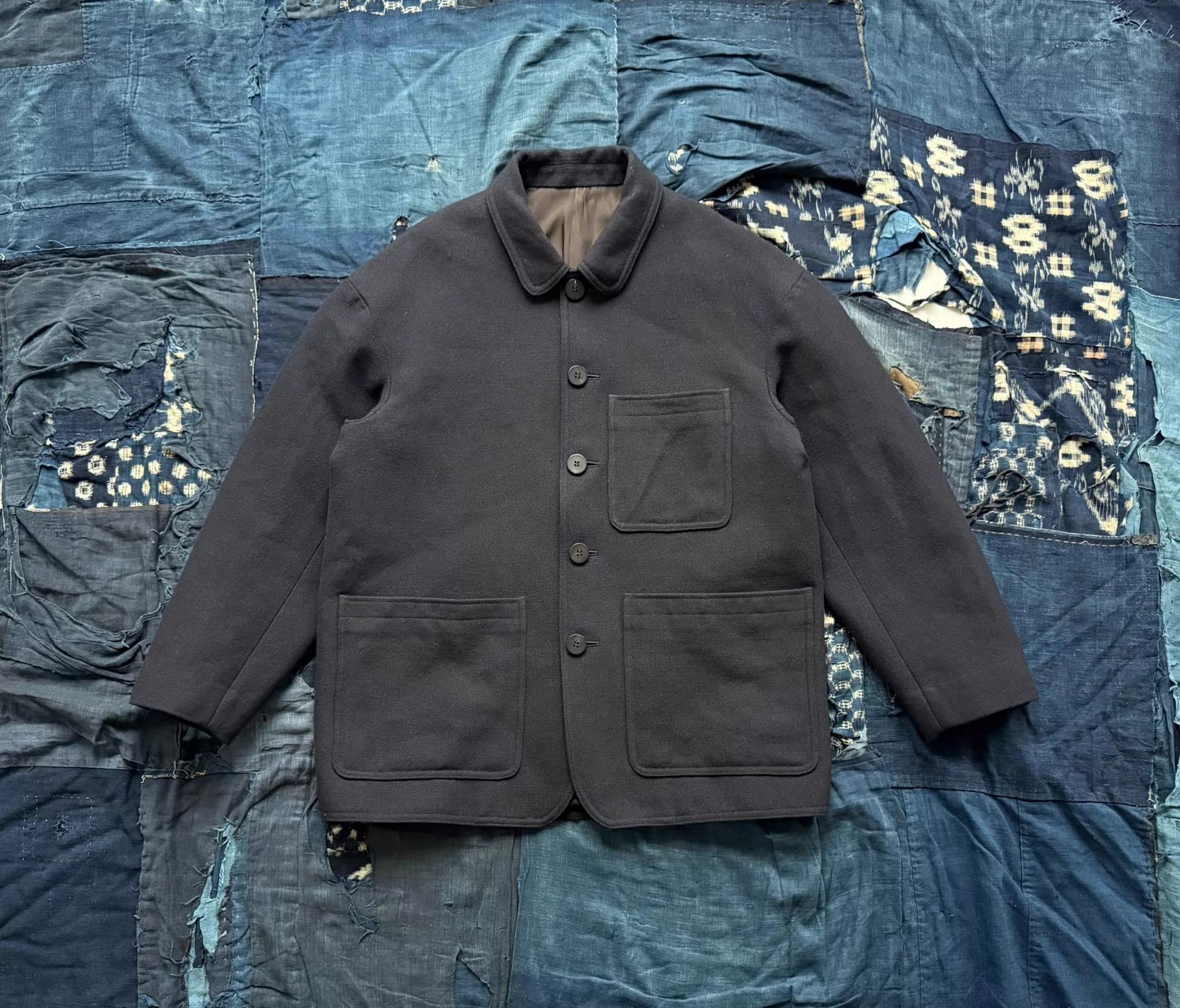 Visvim VISVIM 24AW WILBUR JKT Wool-blend NAVY 3 Tagged No Pockets Size US L / EU 52-54 / 3 - 1 Thumbnail