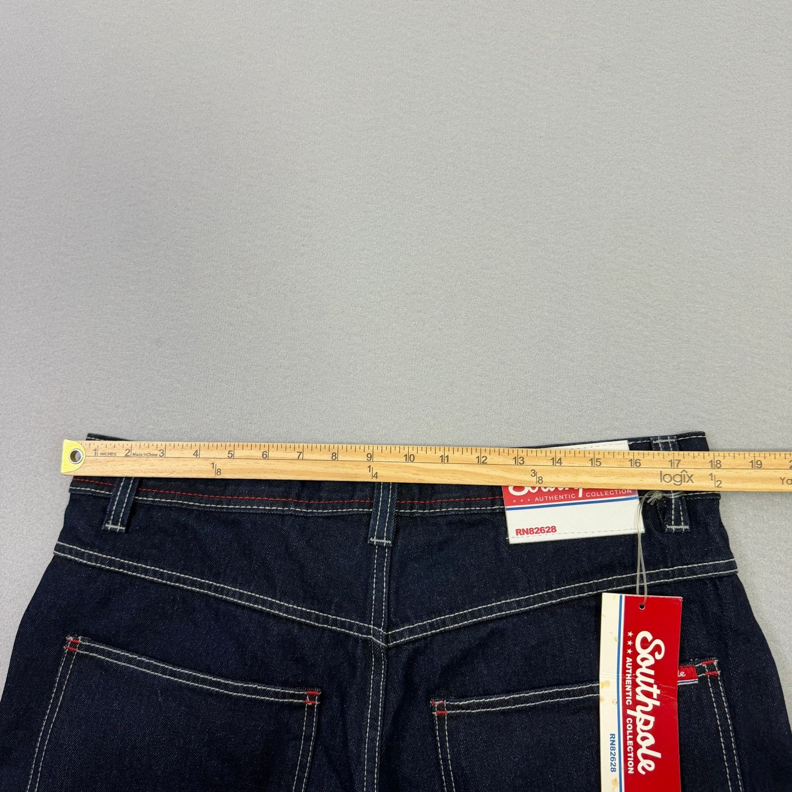 Southpole Vintage Southpole Jeans 36 (Fits 36x30) Blue Loose Baggy NEW Size US 36 / EU 52 - 7 Thumbnail
