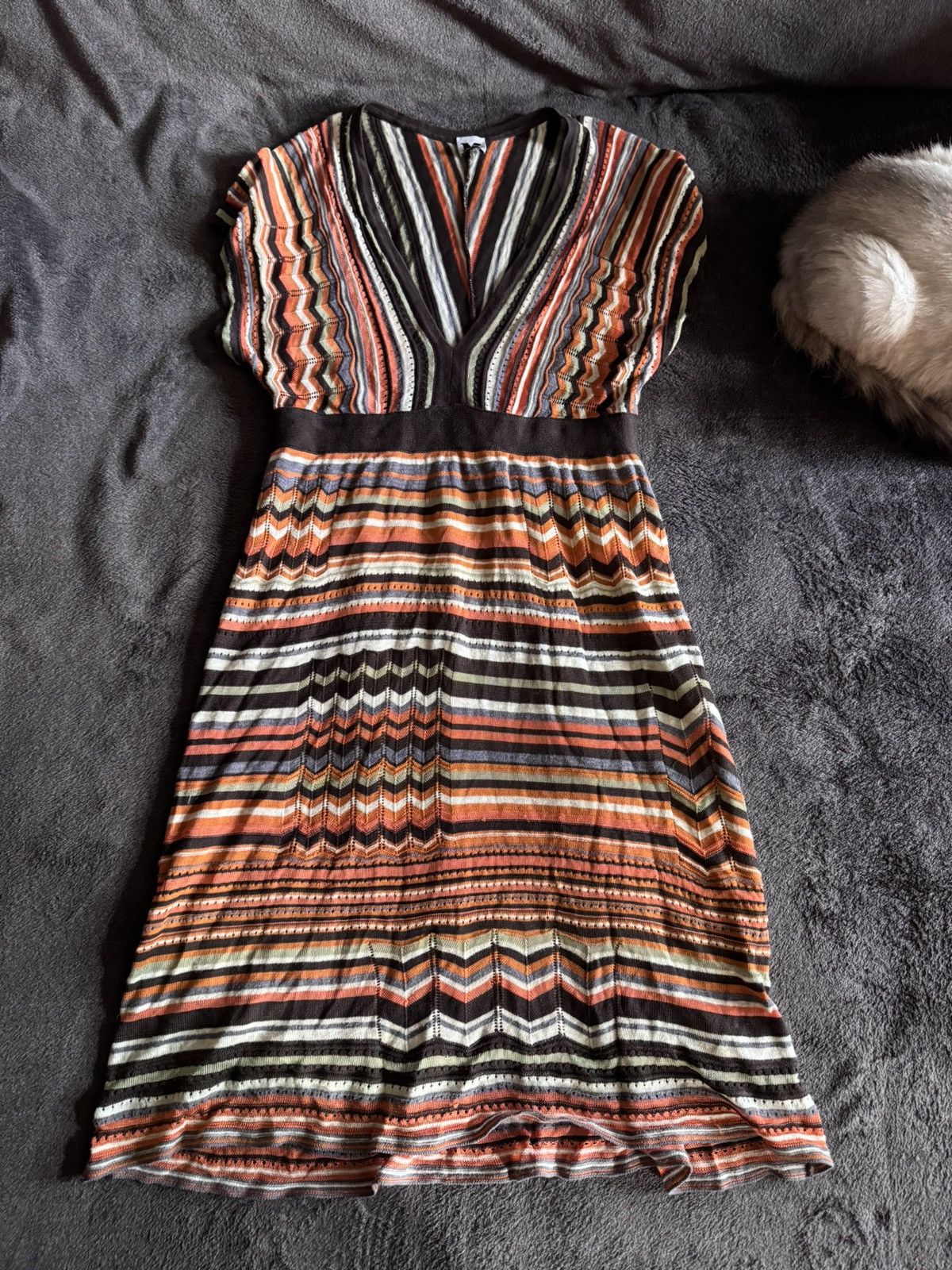 Missoni Missoni luxury silk pleated dress Size M / US 6-8 / IT 42-44 - 1 Thumbnail