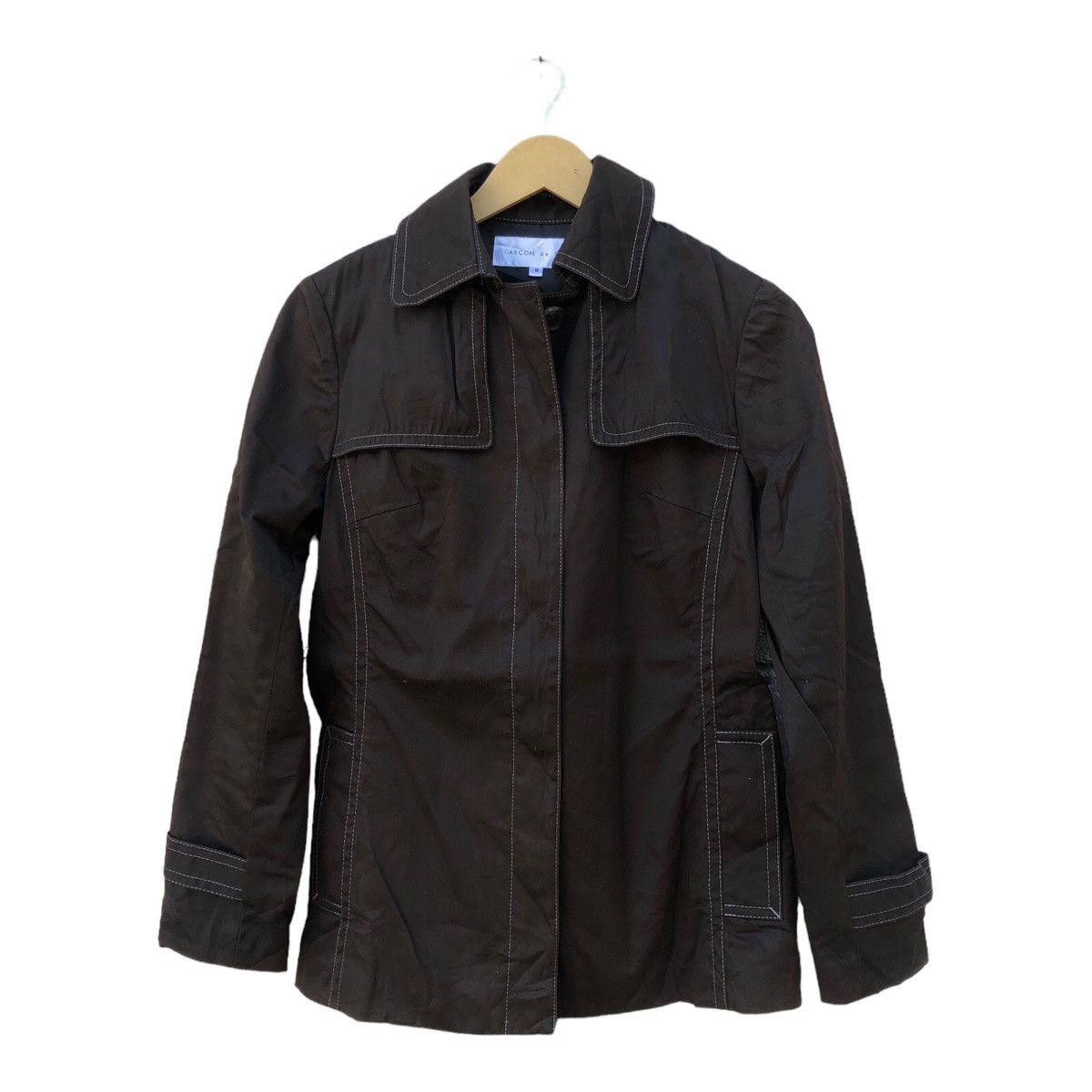 Homme + Femme La × Japanese Brand Garcon Des Gris Trenchcoat Jacket Size M / US 6-8 / IT 42-44 - 1 Thumbnail