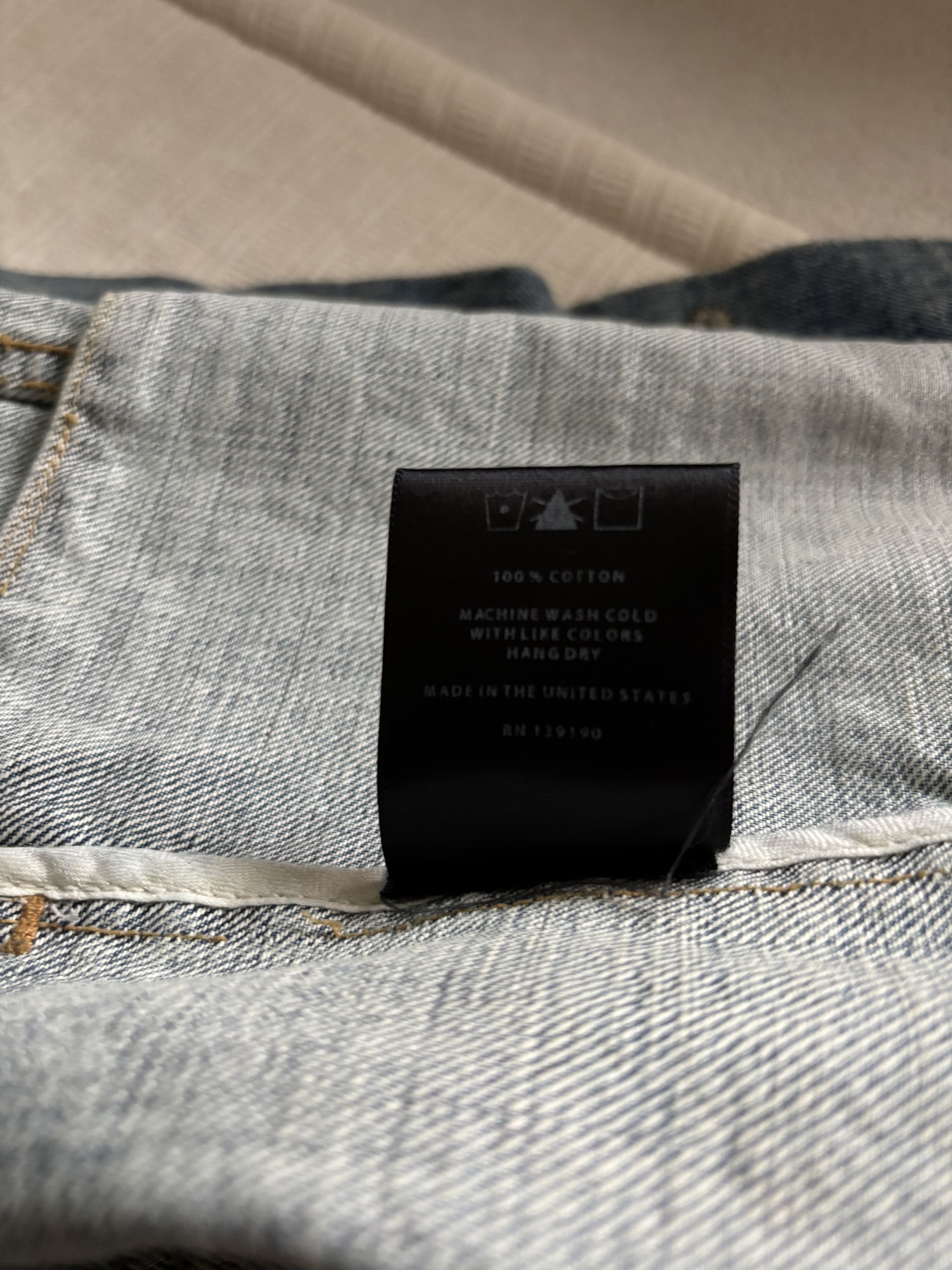 Fear of God Fourth Collection Denim Jacket Size US XL / EU 56 / 4 - 4 Thumbnail
