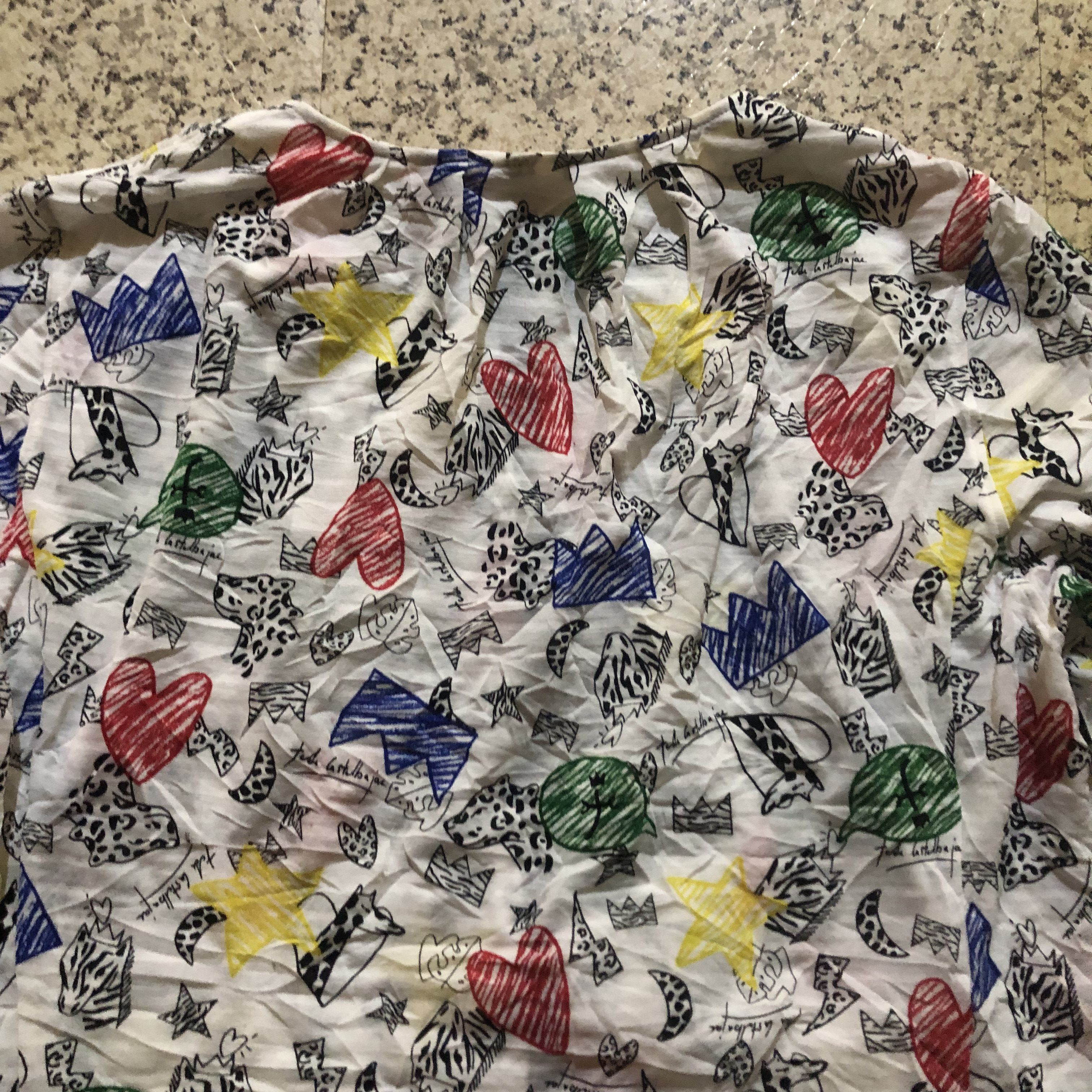 Jean Charles De Castelbajac 🔥 CASTELBAJAC SPORT DOODLE ART ALL OVER PRINT LIGHT JACKET Size M / US 6-8 / IT 42-44 - 10 Thumbnail