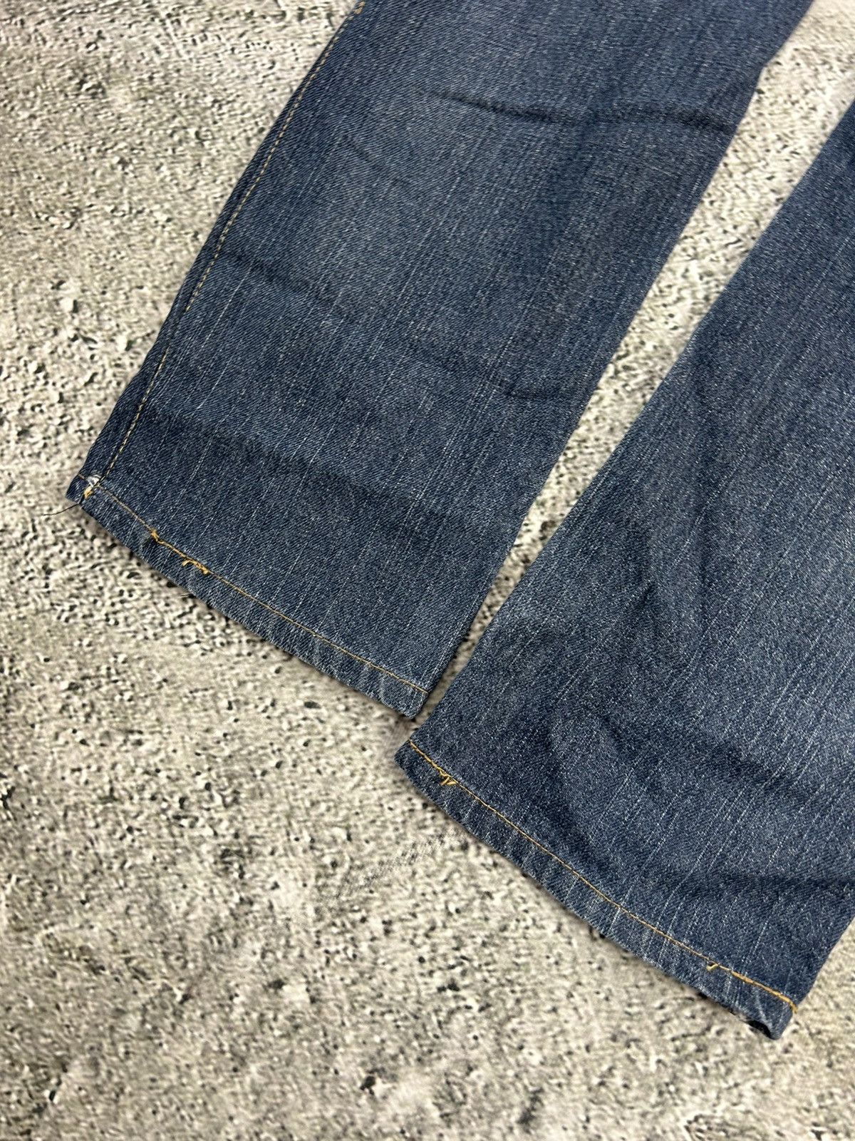 True Religion × Vintage True Religion vintage blue jeans big logo painted black Y2K Size US 29 - 6 Thumbnail