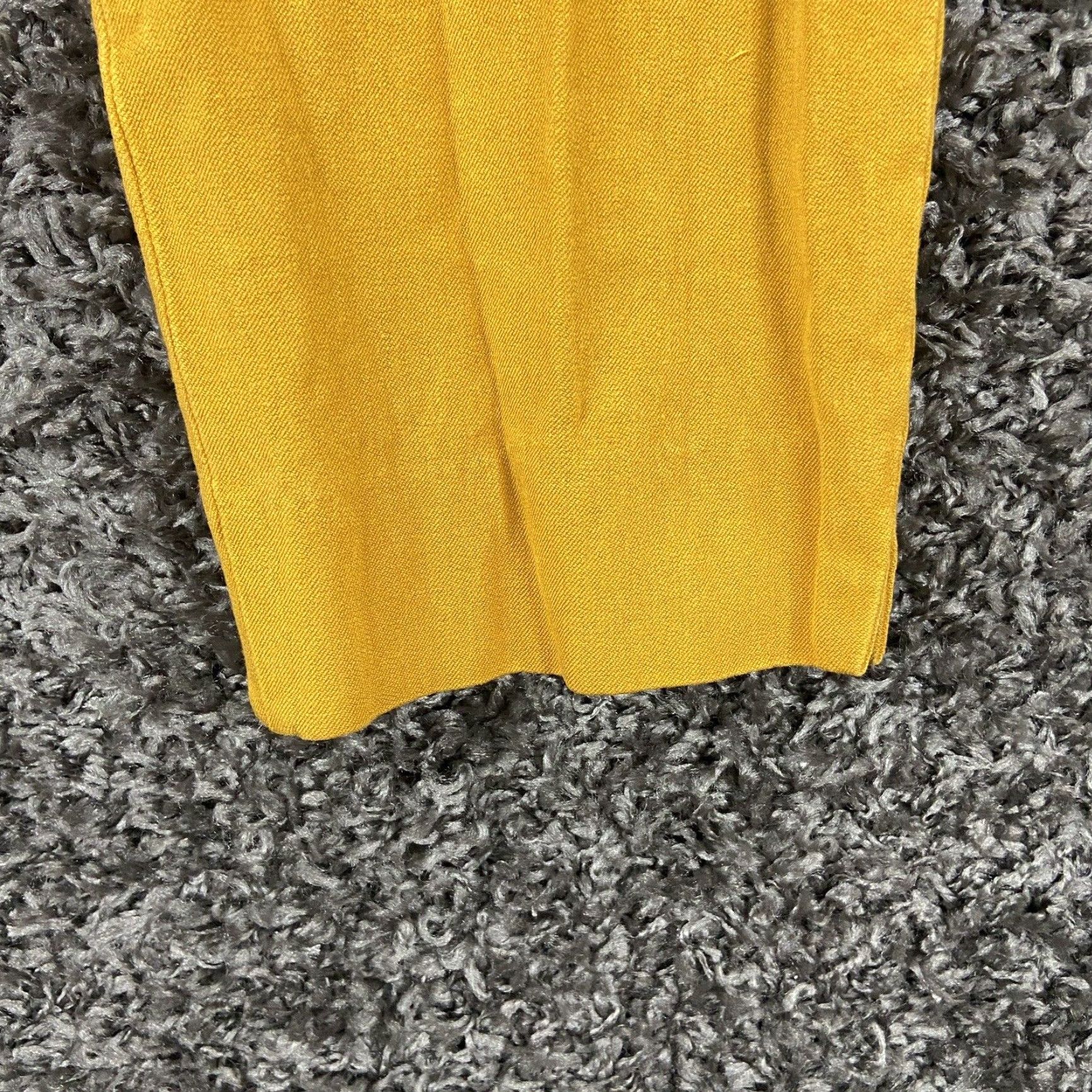 Banana Republic VINTAGE Banana Republic Sloan Chino Pants Women 34 Regular Yellow Size 24" / US 00 / IT 34 - 2 Thumbnail