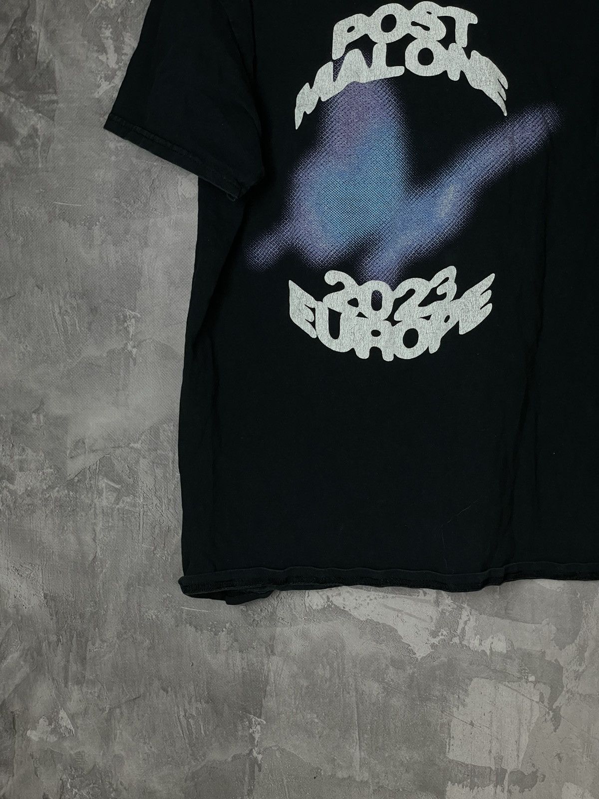 Rap Tees Post Malone Twelve Carat 2023 Tour Art Rap T-Shirt Size US L / EU 52-54 / 3 - 6 Thumbnail